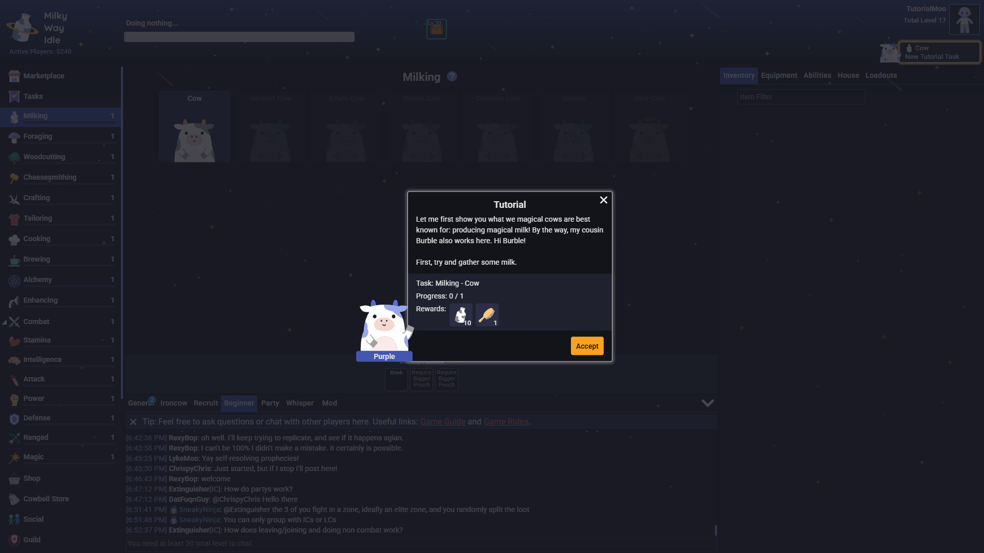 Milky Way Idle screenshot 1