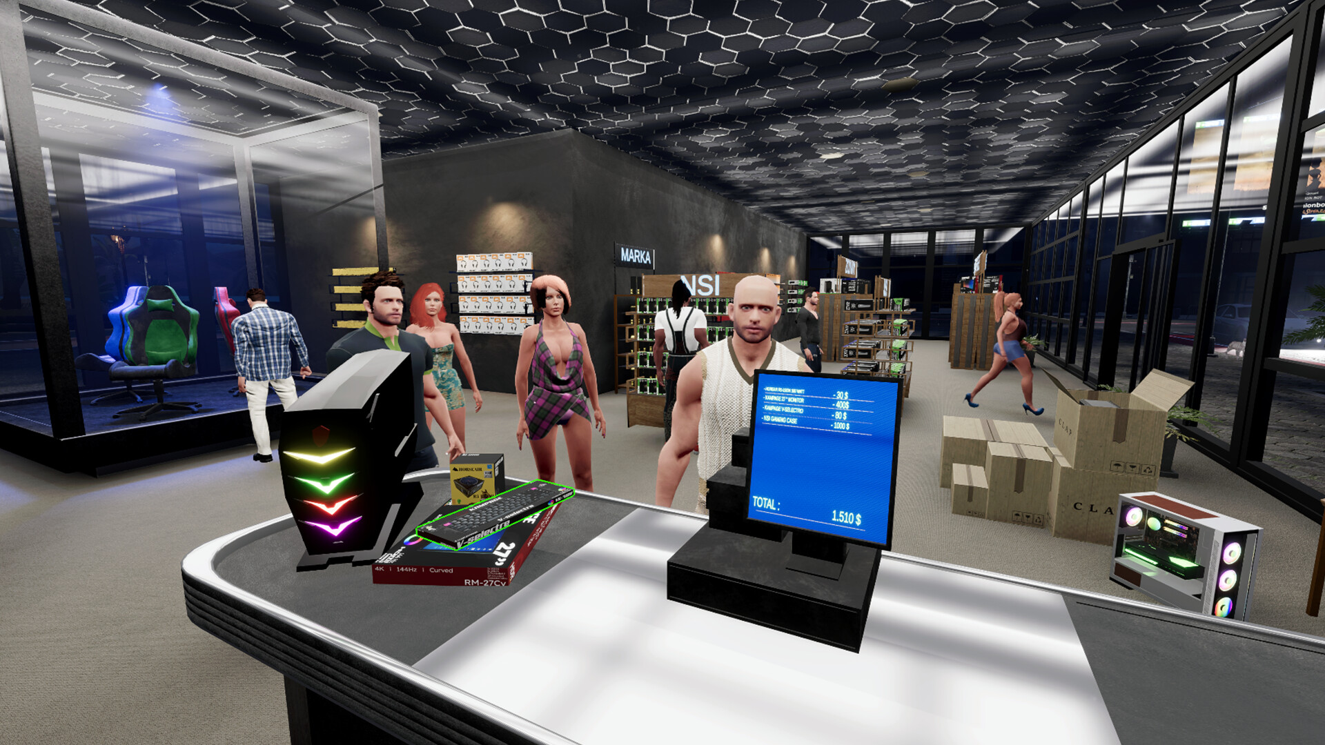 Tech Market Simulator screenshot 1