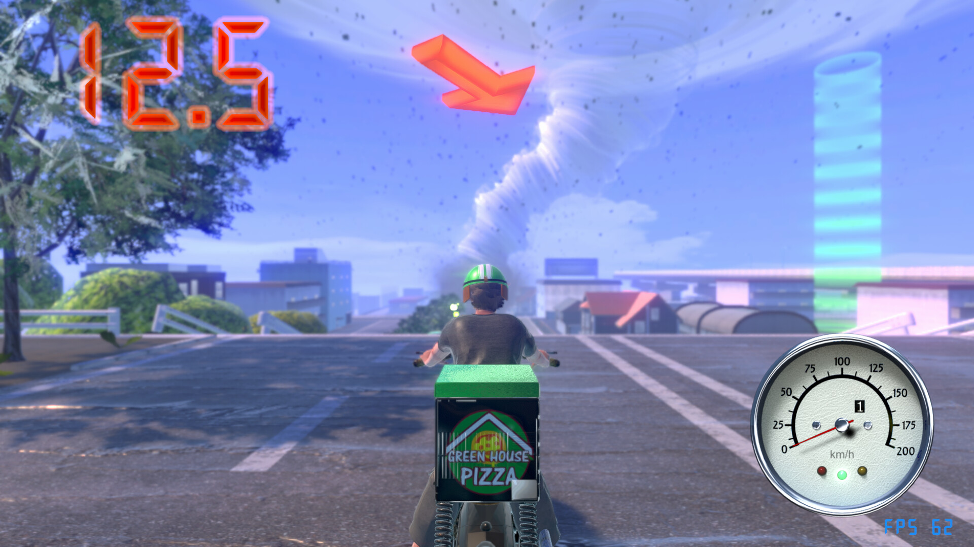 Pizza Delivery in a Storm screenshot 1