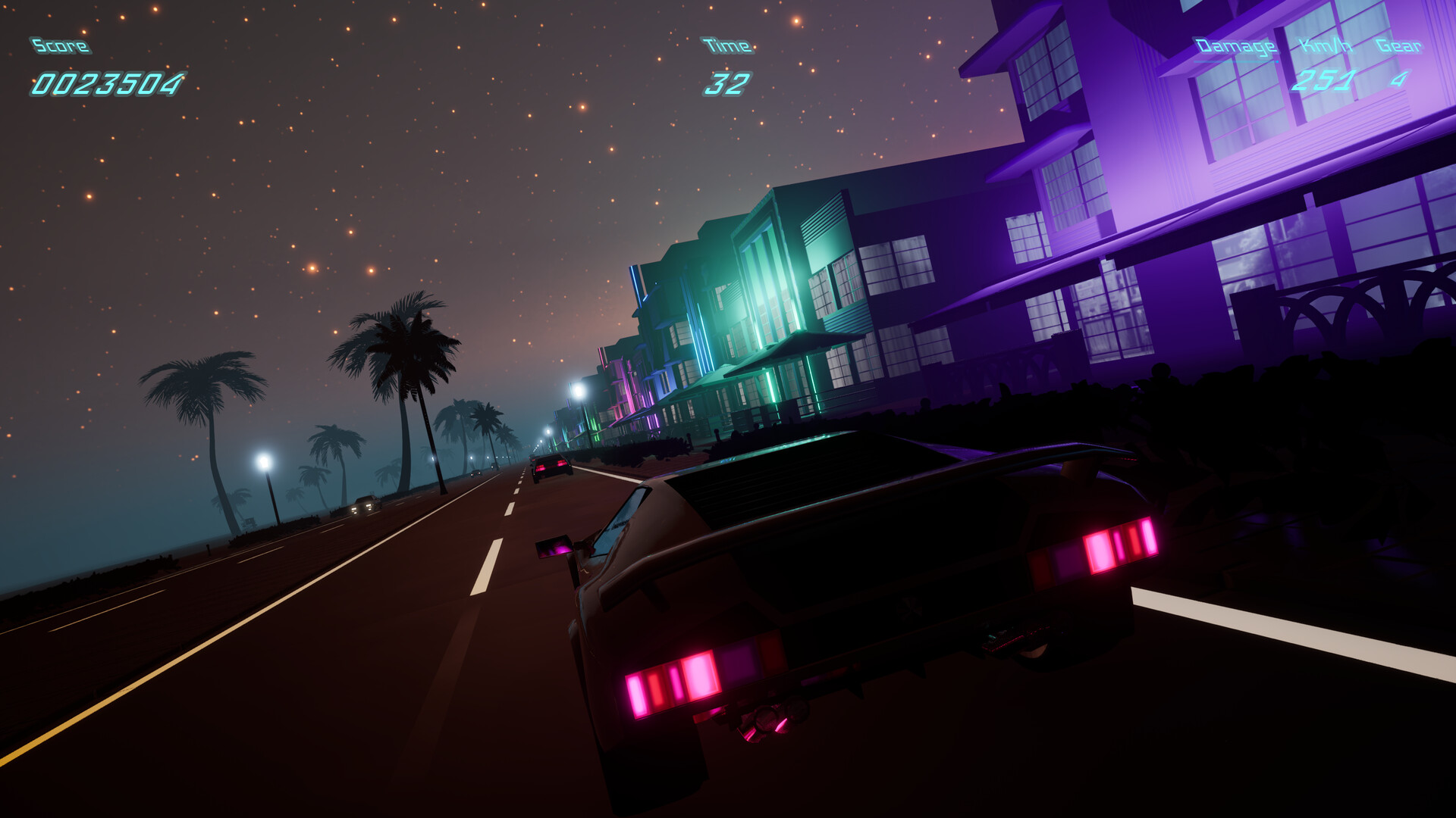 Neon Highways screenshot 2