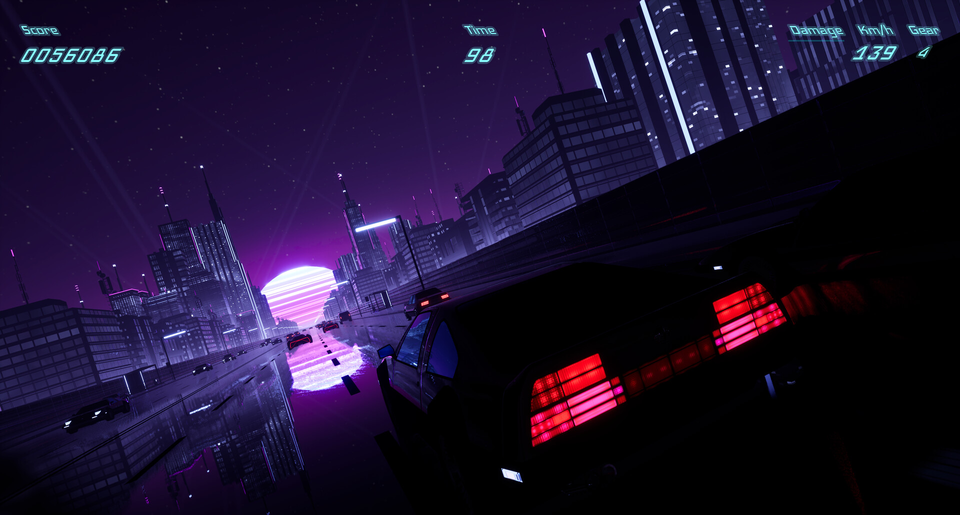 Neon Highways screenshot 3