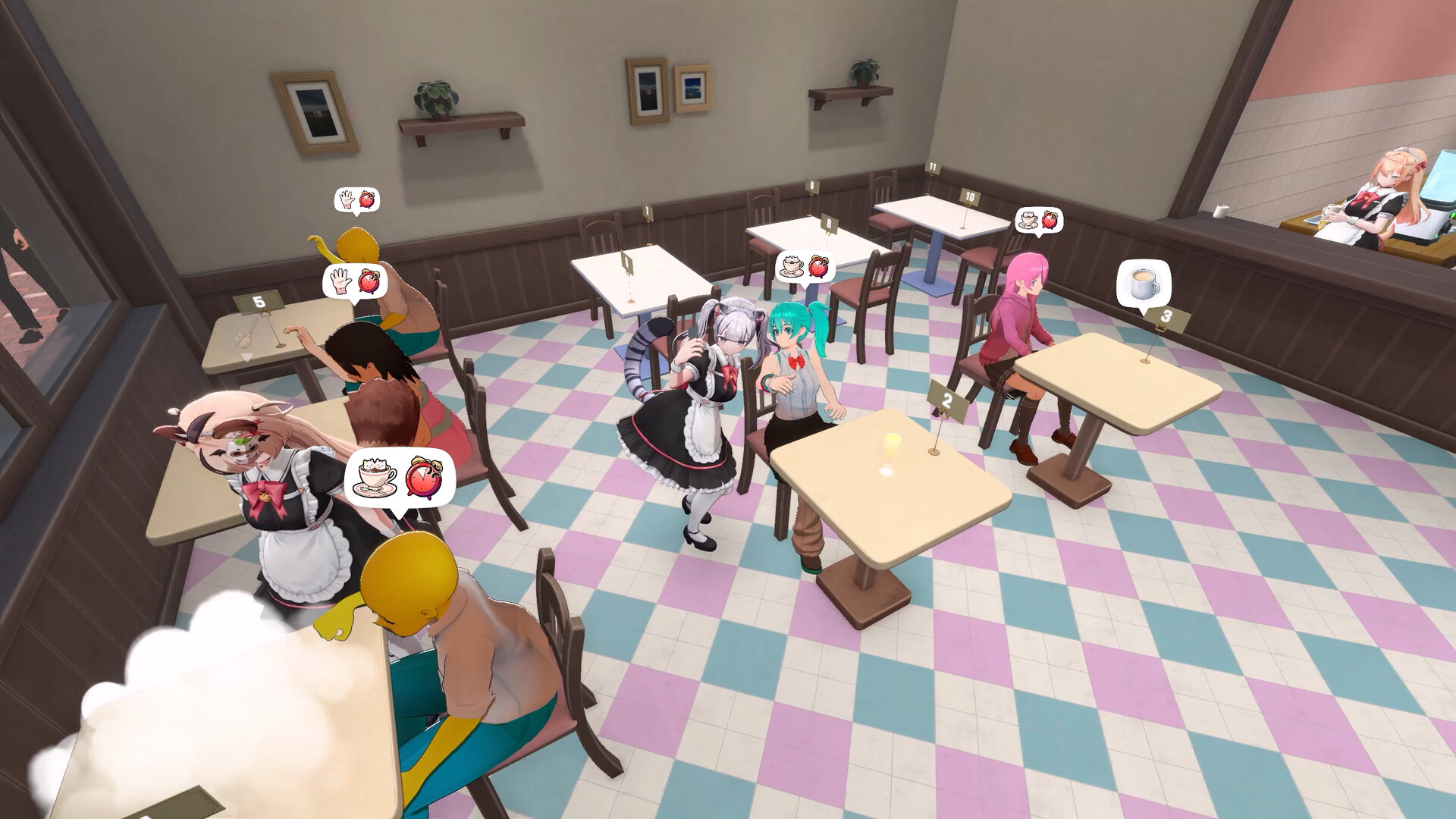 Maid Cafe Simulator screenshot 4