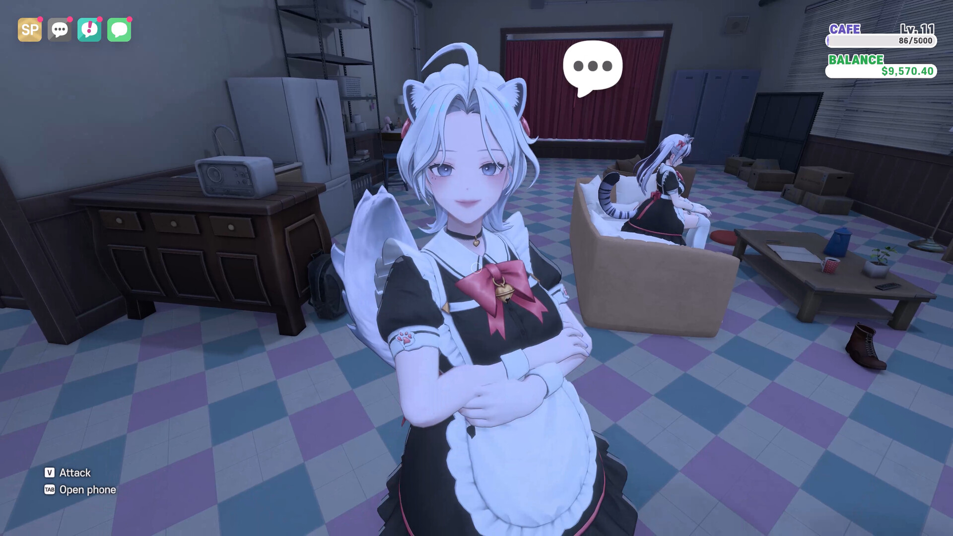 Maid Cafe Simulator screenshot 3