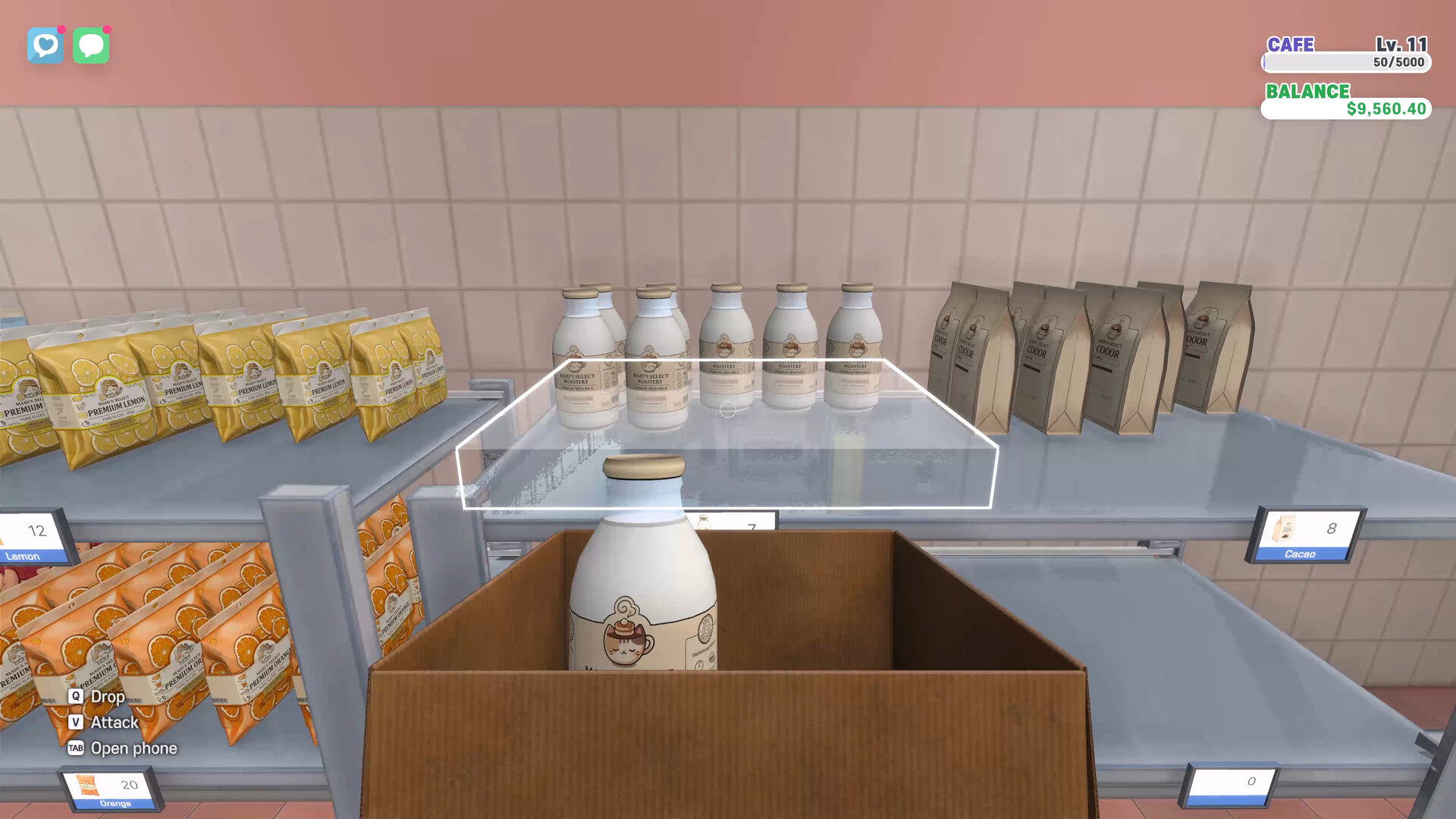 Maid Cafe Simulator screenshot 5