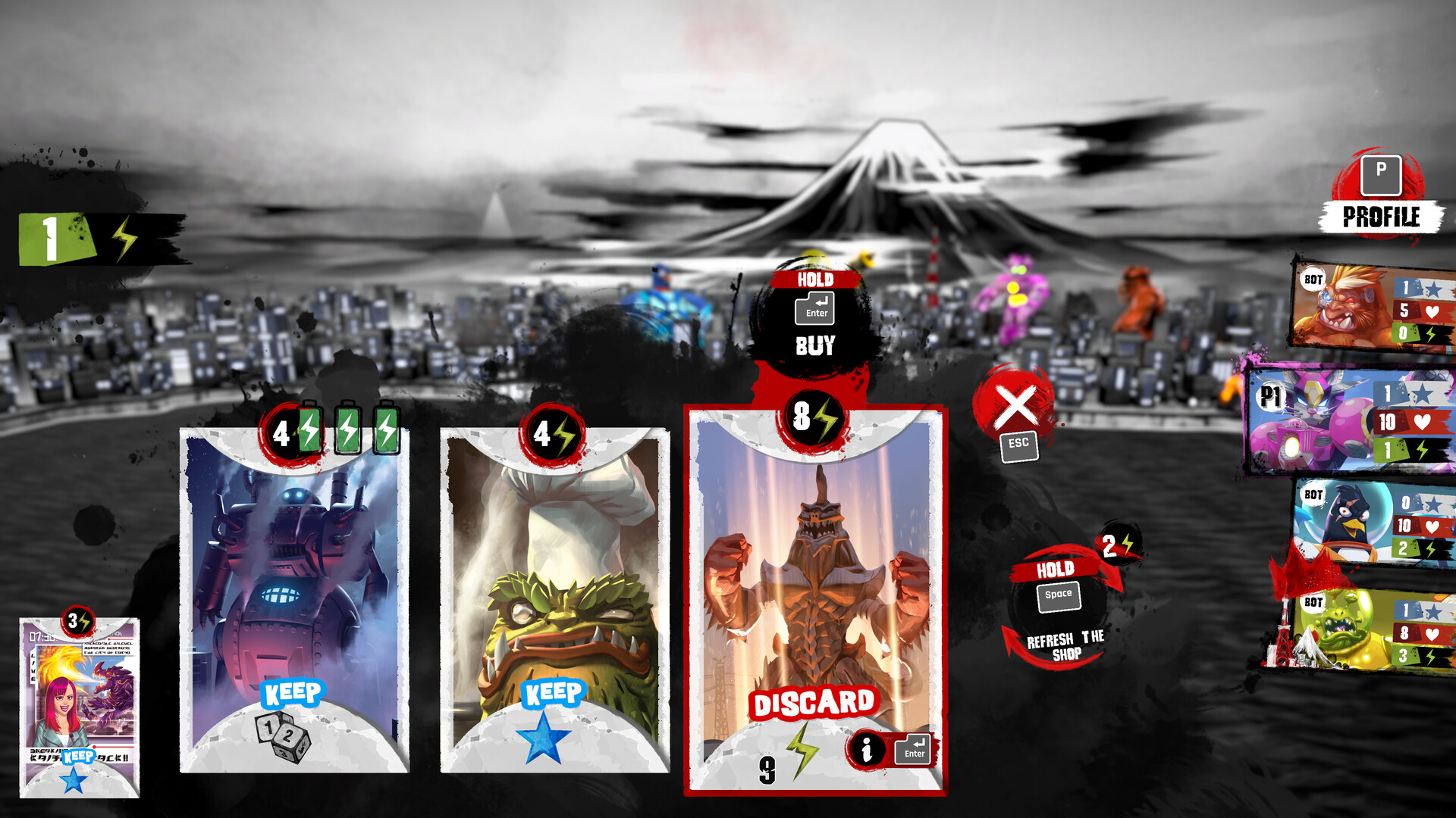 King of Tokyo - Richard Garfield screenshot 1