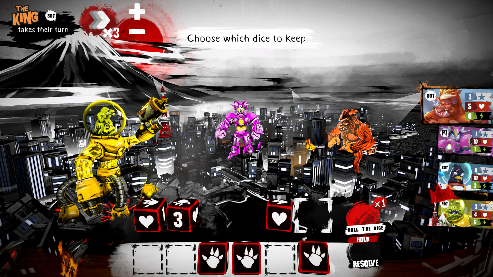 King of Tokyo - Richard Garfield screenshot 7