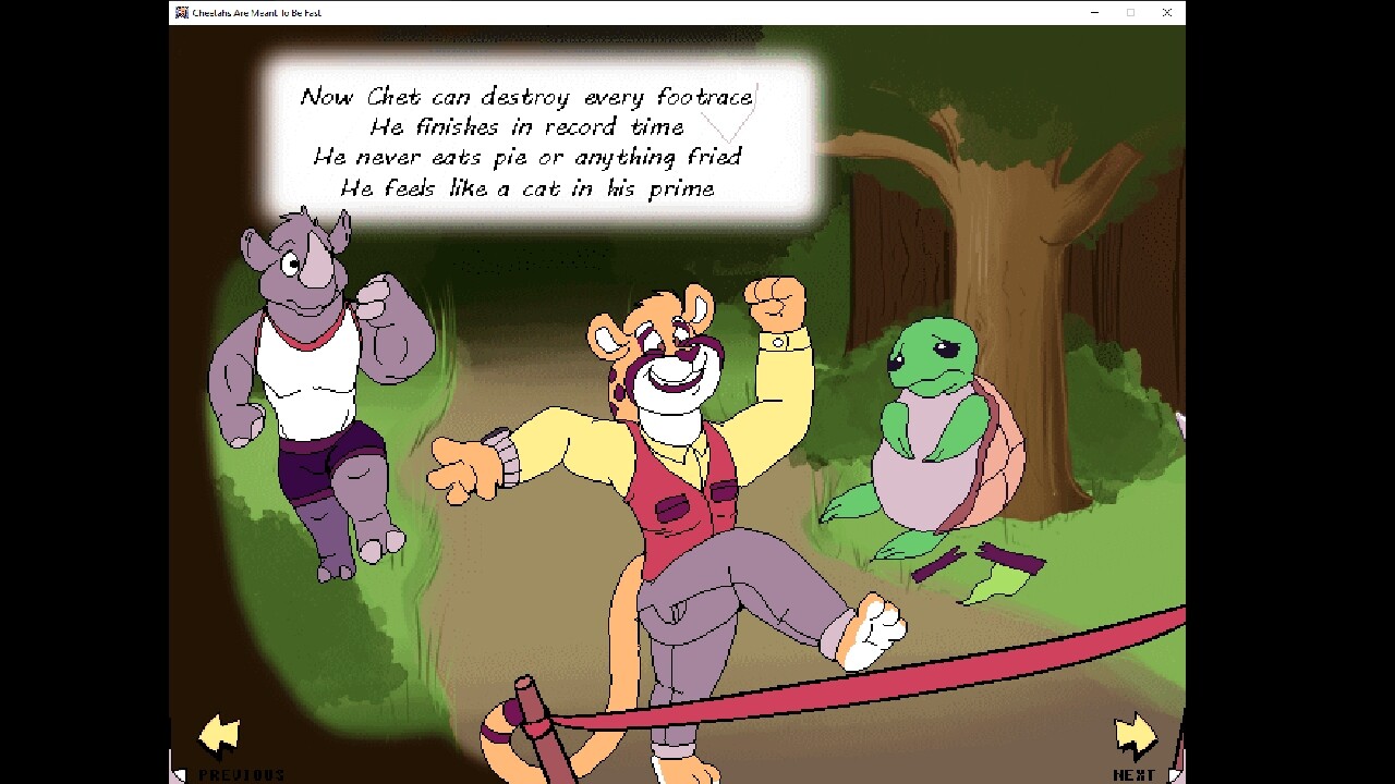 Cheetahs Are Meant To Be Fast screenshot 1