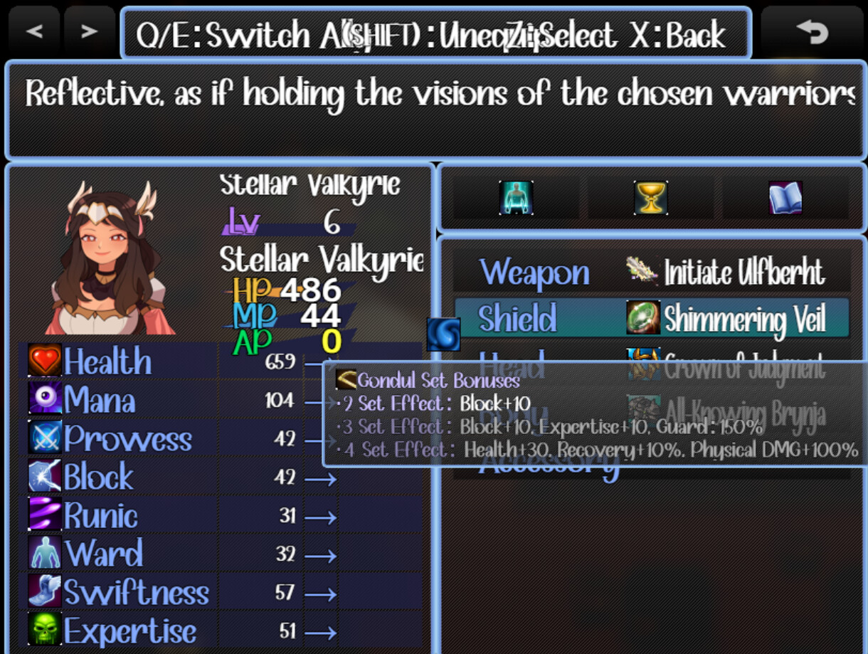 Valkyrie Star: A Cacophony Choir screenshot 1
