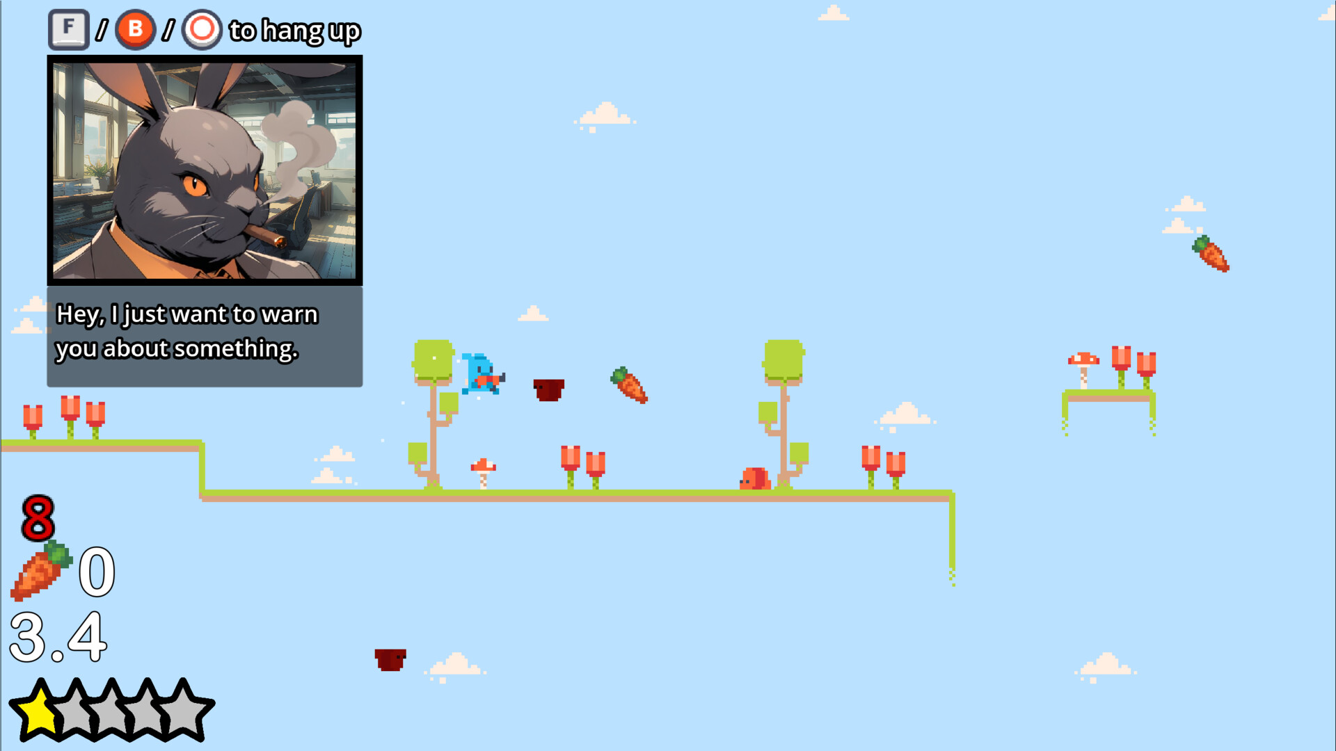 Blue Rabbit, Black Future screenshot 3