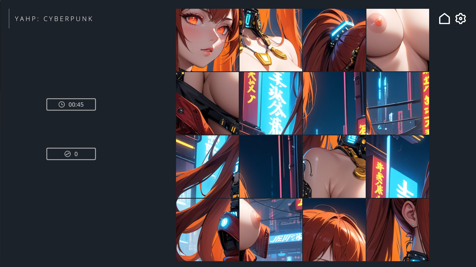 Yet Another Hentai Puzzle: Cyberpunk screenshot 2