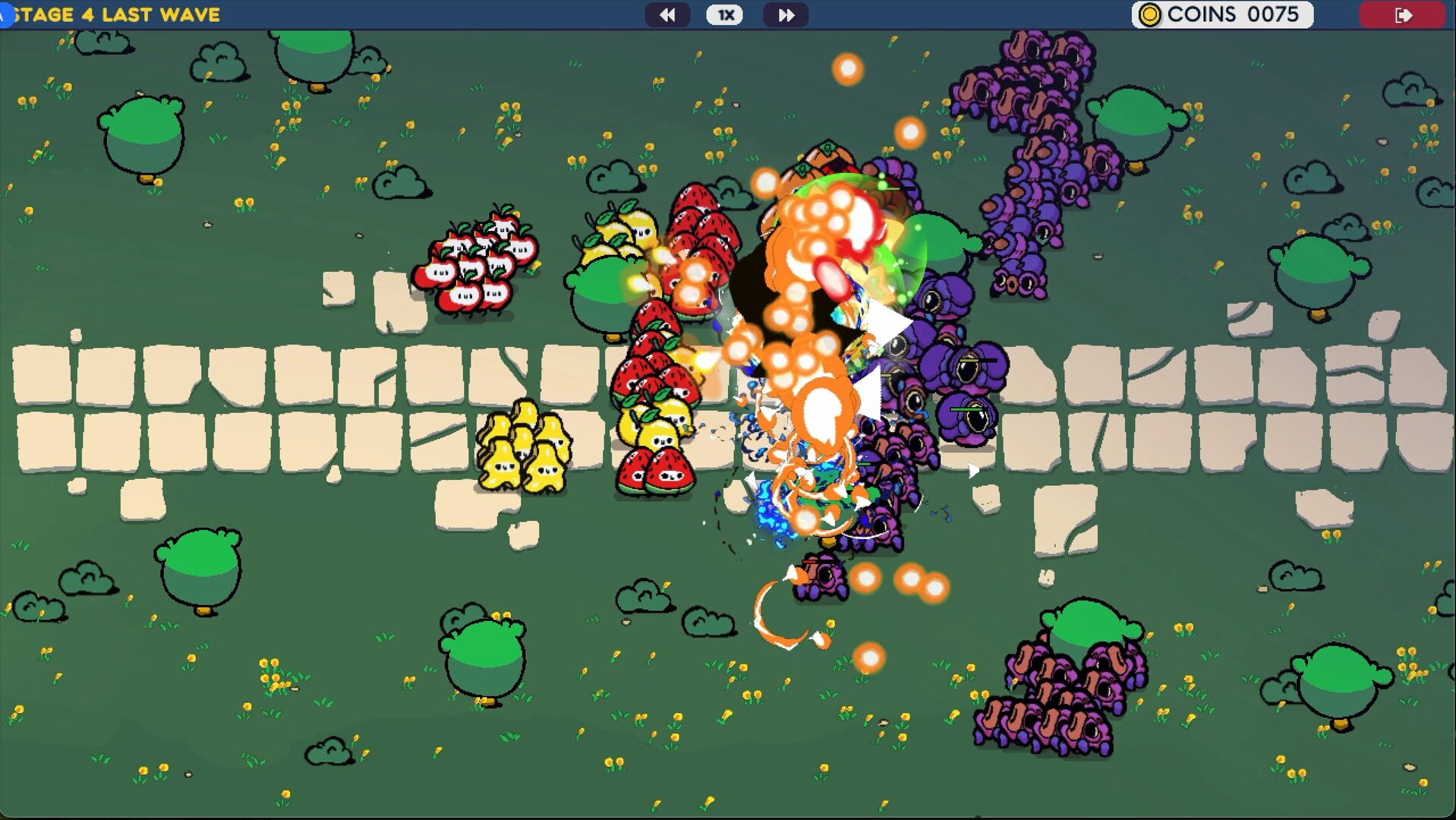 Fruit vs. Aliens screenshot 1