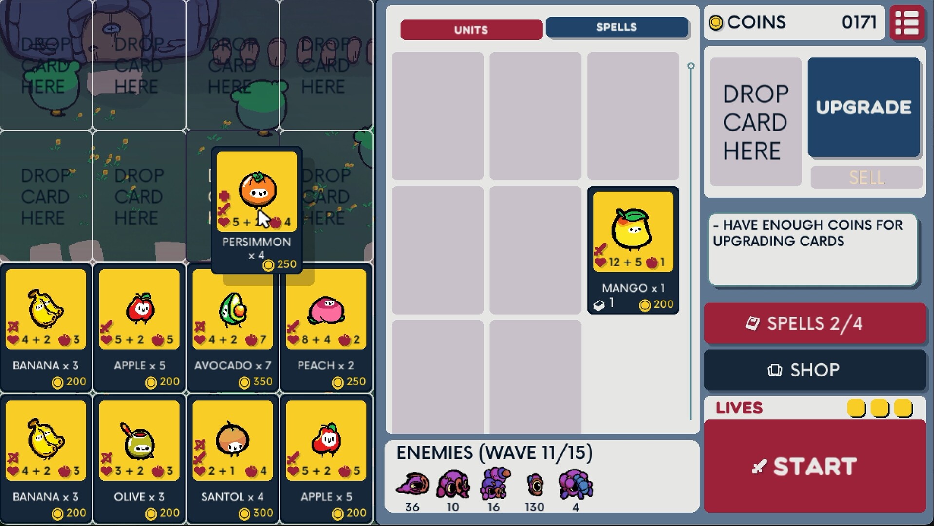 Fruit vs. Aliens screenshot 2