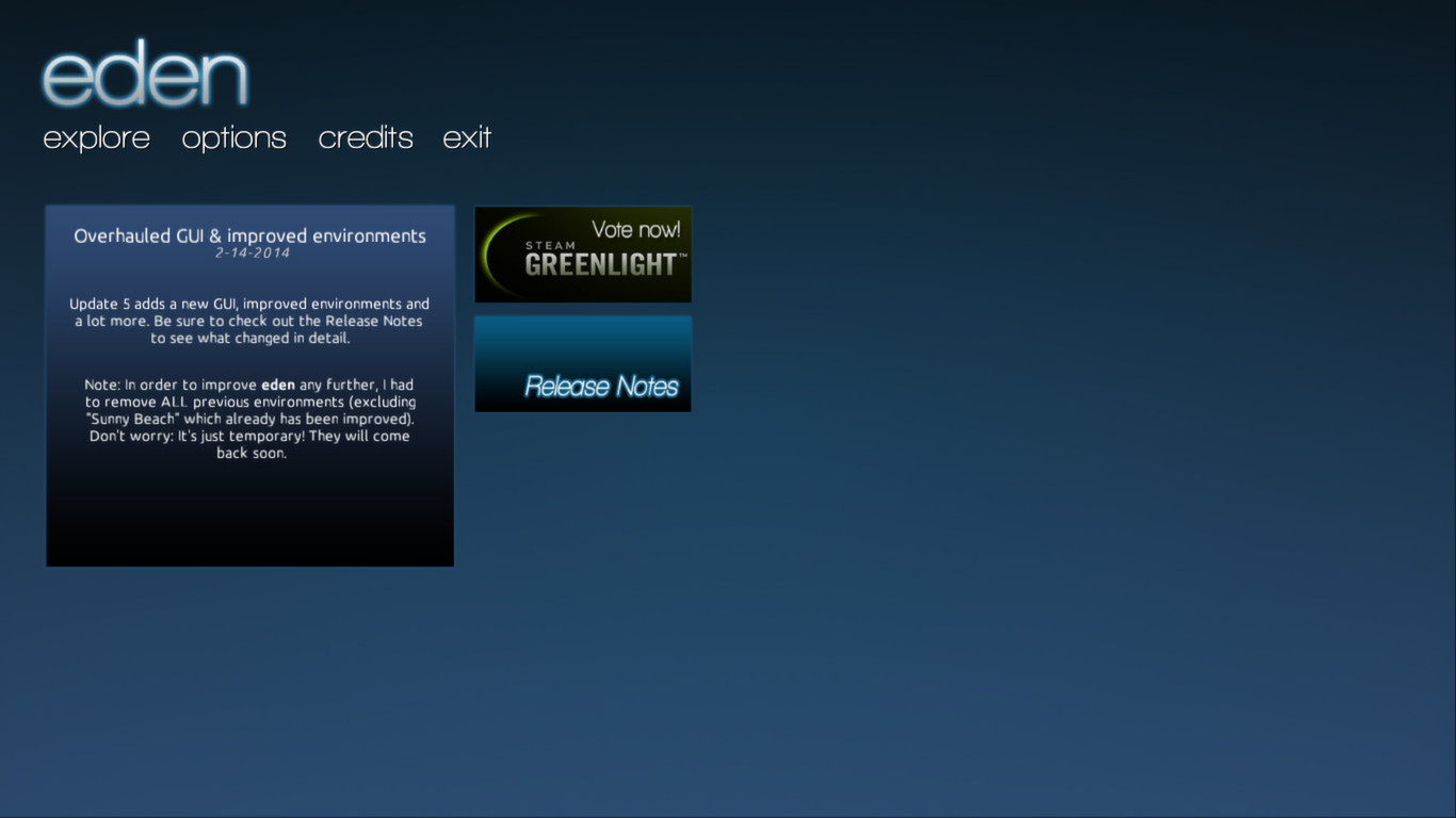 eden - 3D Screensaver screenshot 1