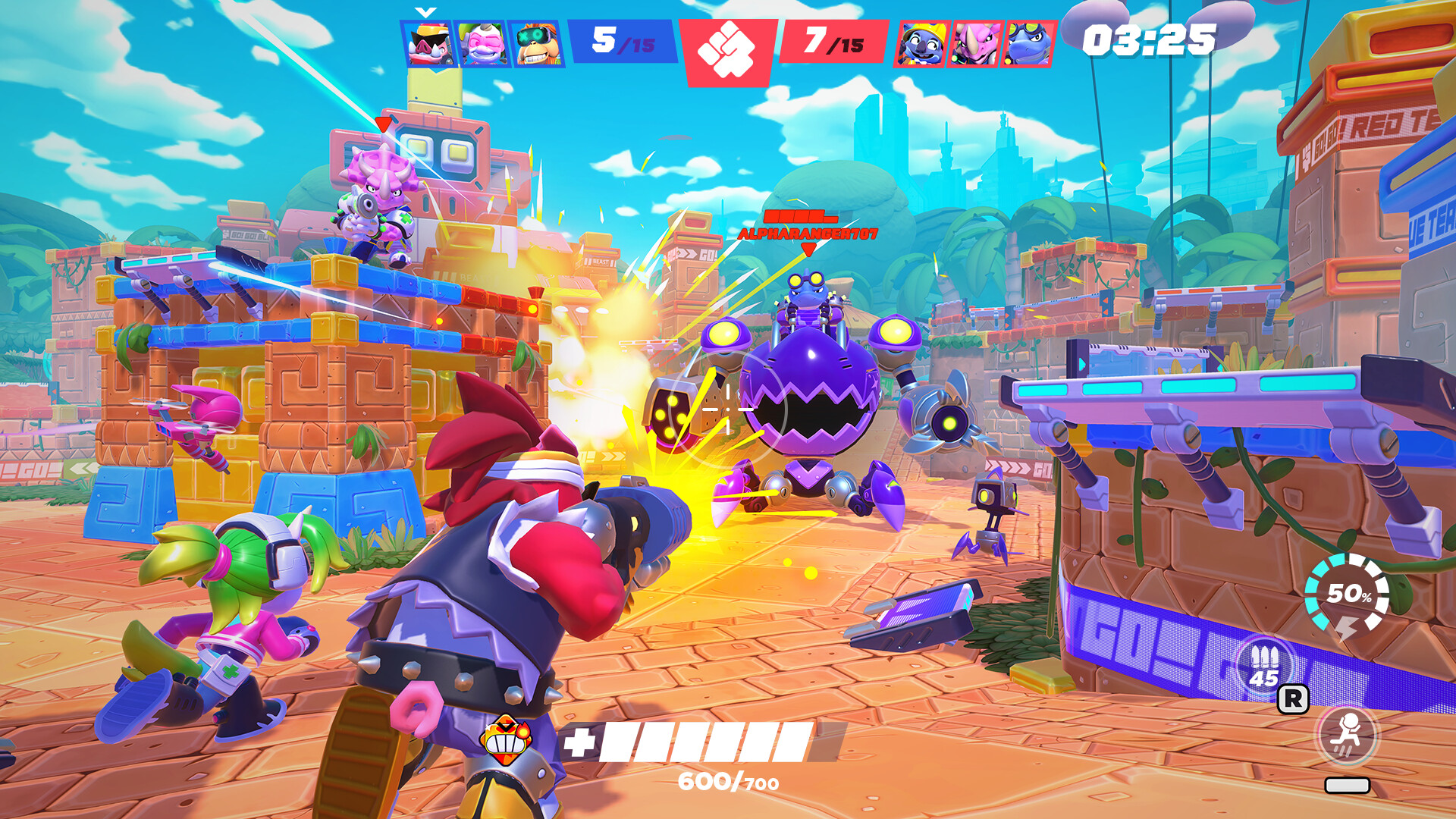 BEAST : Bio Exo Arena Suit Team screenshot 1