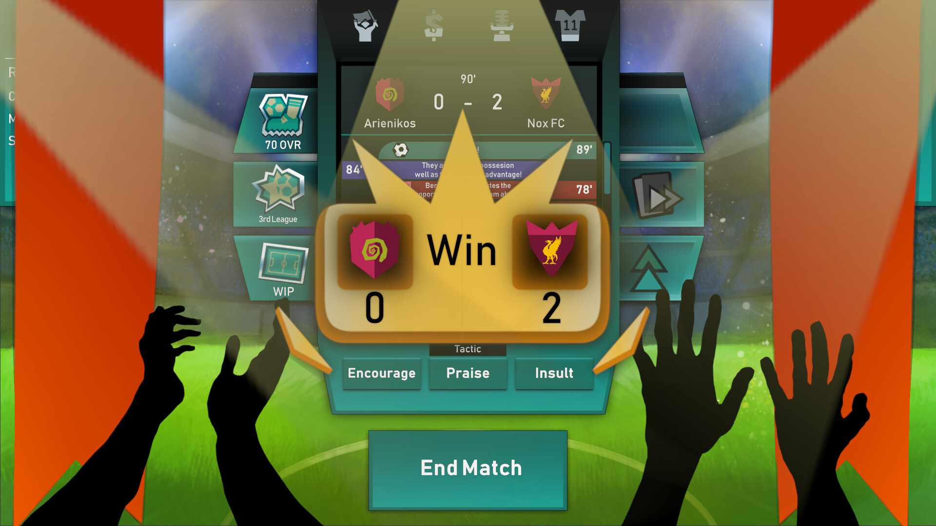 Regista: Reign Your Football Club screenshot 3