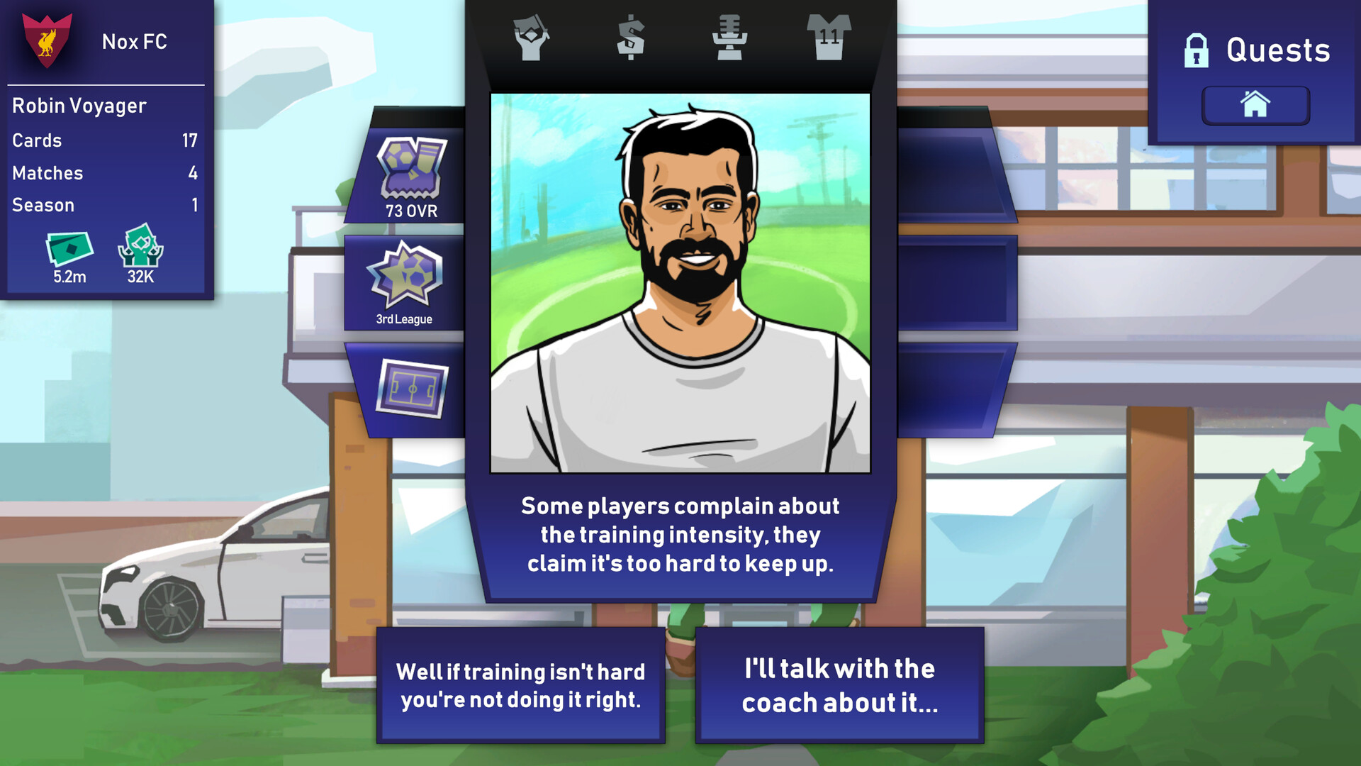 Regista: Reign Your Football Club screenshot 1