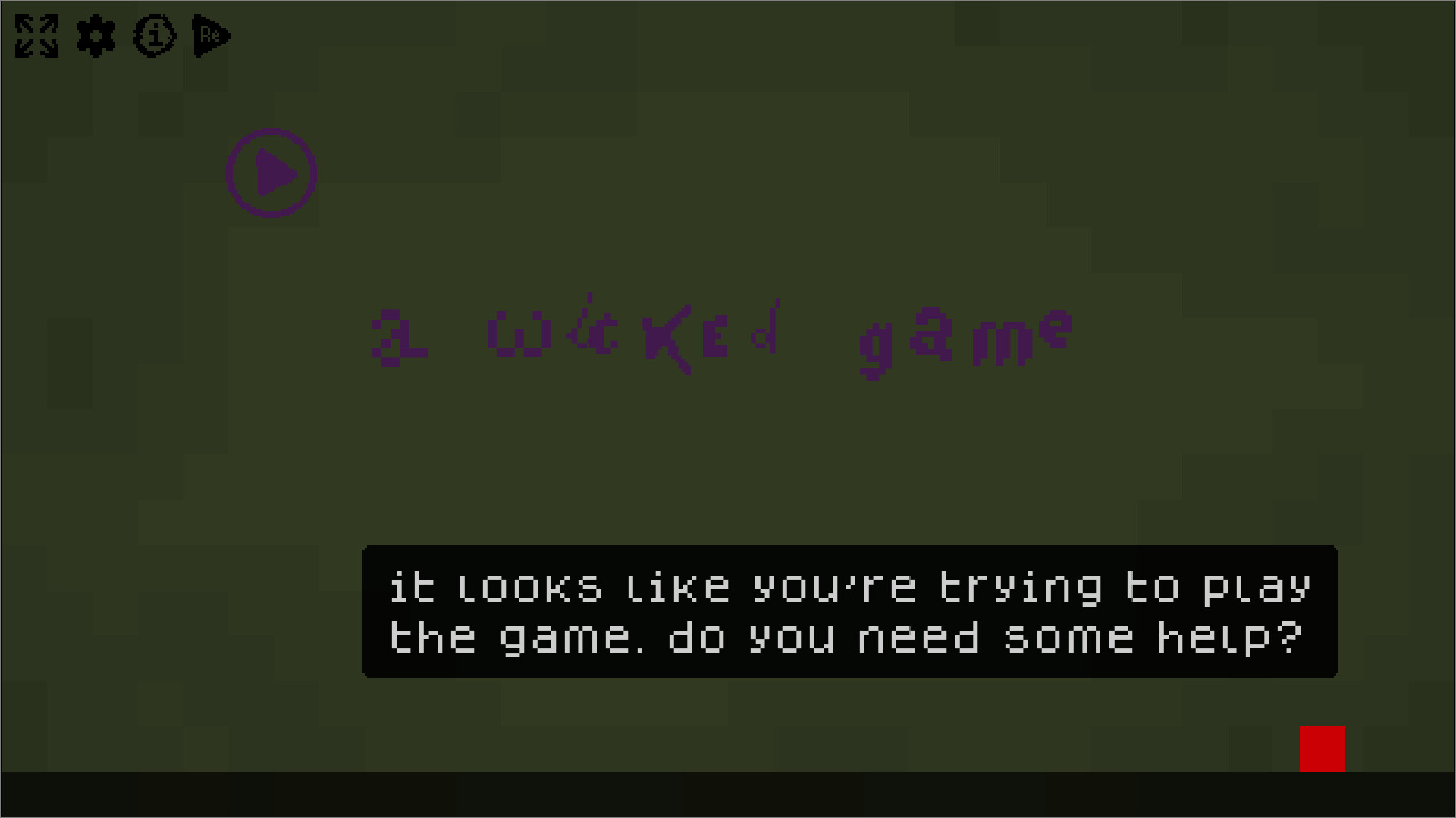 a wicked game screenshot 1