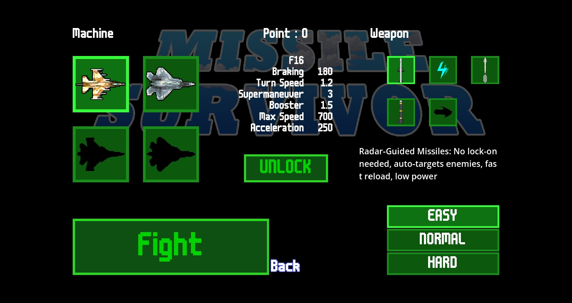 Missile Survivor screenshot 1