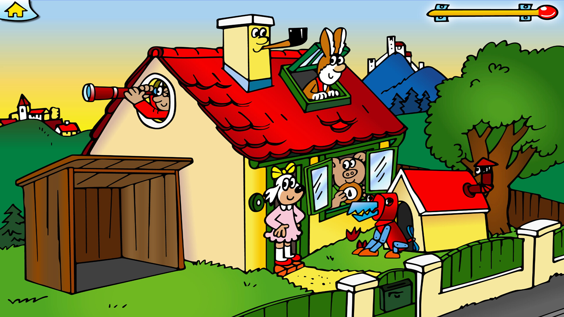 Čtyřlístek a Strašidelný hrad screenshot 1