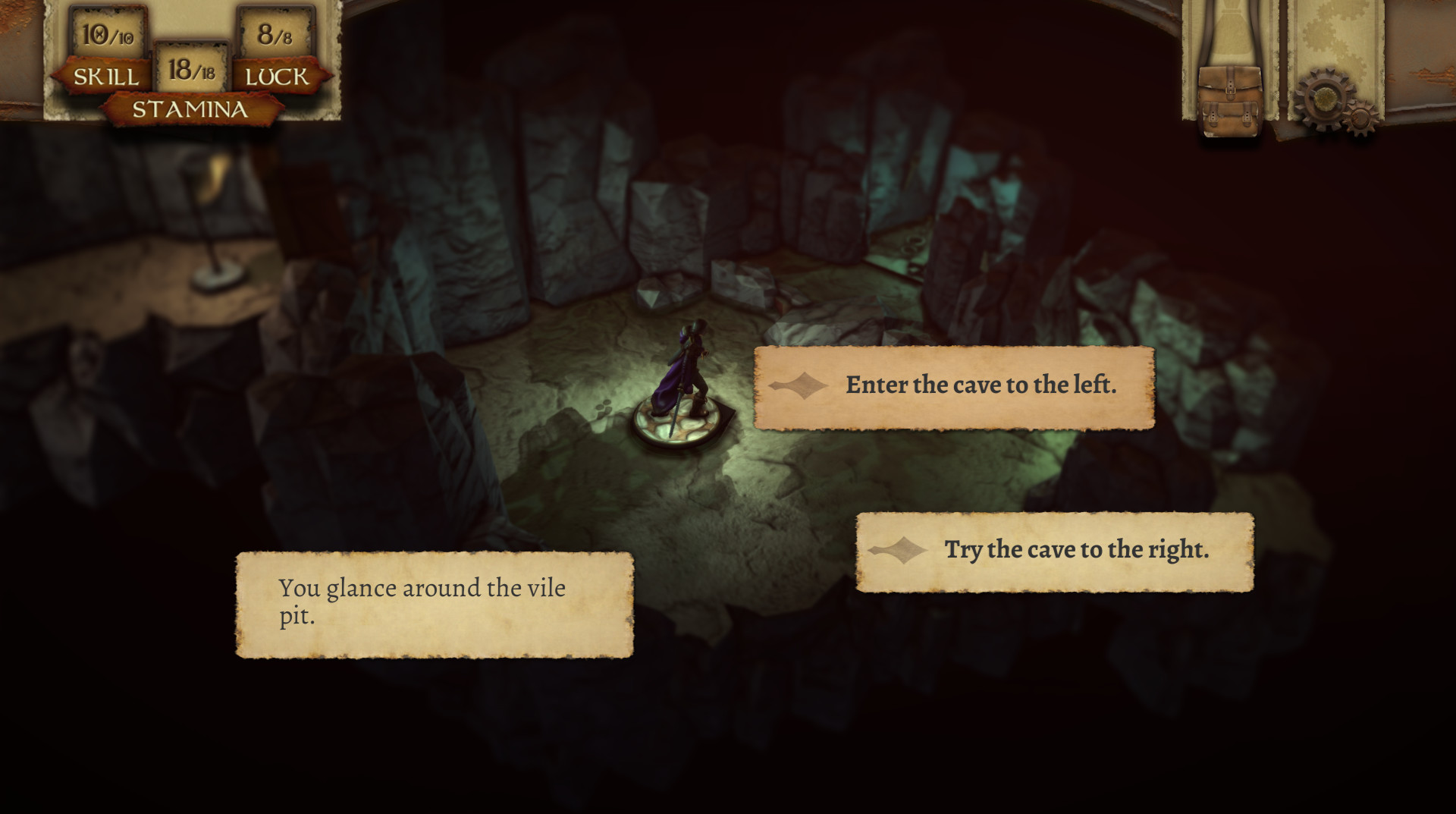 The Warlock of Firetop Mountain screenshot 3