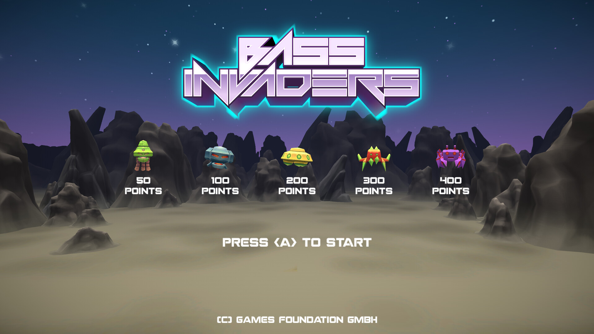 Bass Invaders screenshot 1