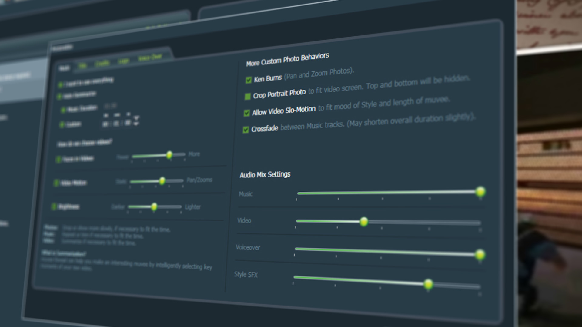 Muvee Reveal 11 screenshot 1