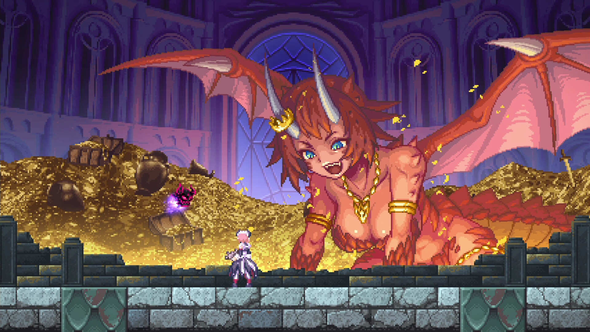 Gal Guardians: Servants of the Dark screenshot 4