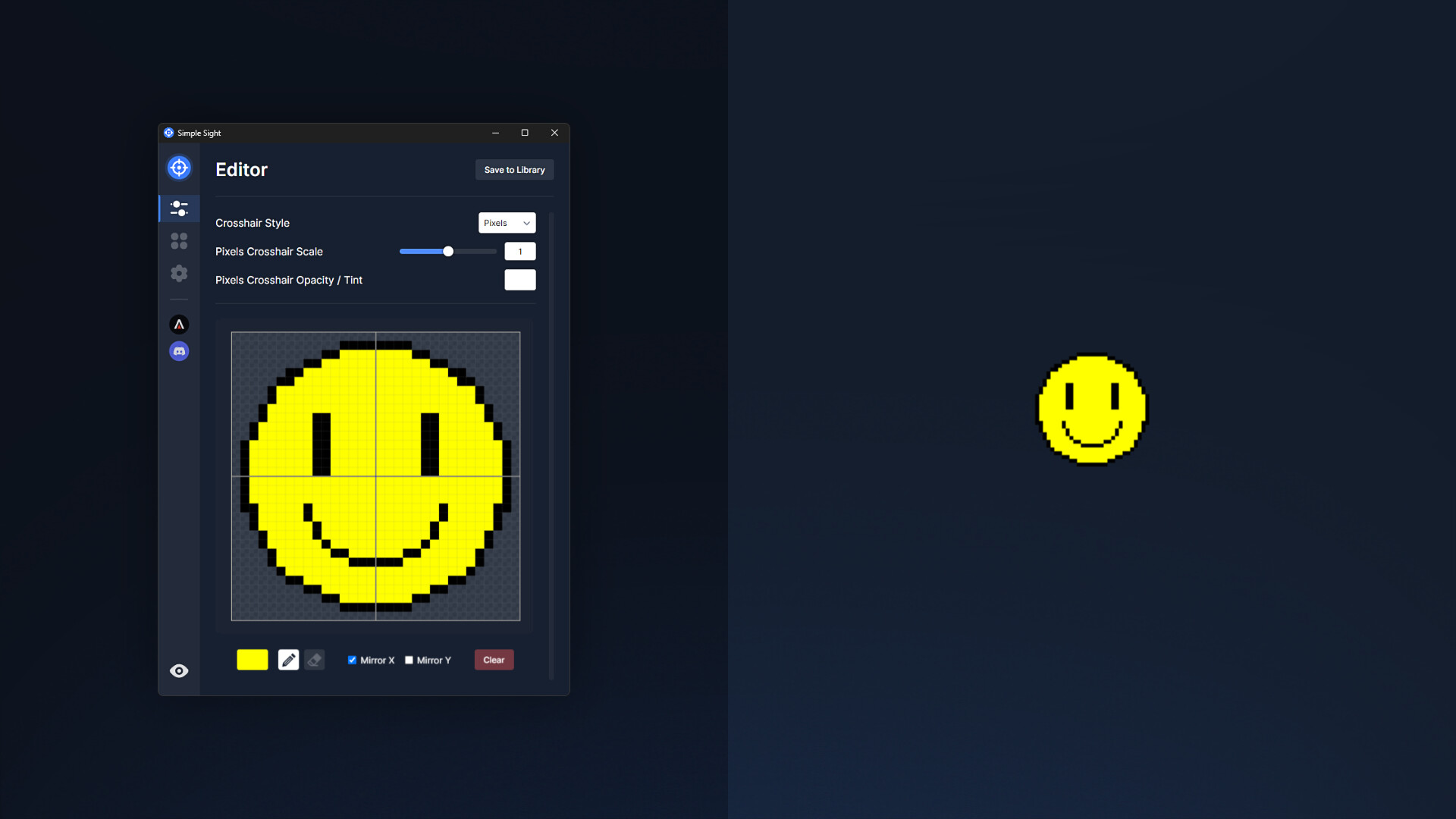 Simple Sight - Crosshair Overlay screenshot 4