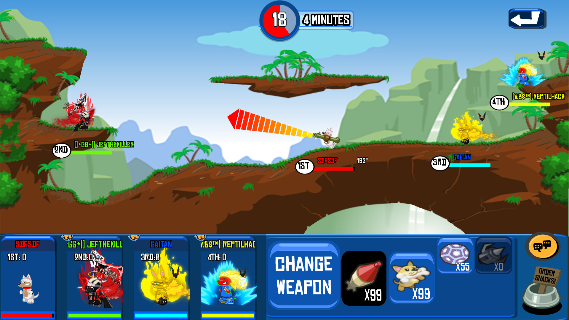 Wild Ones Battle Stadium screenshot 1