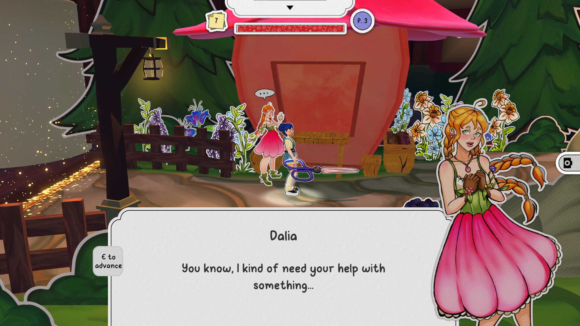 Kami Paper Scissors screenshot 6
