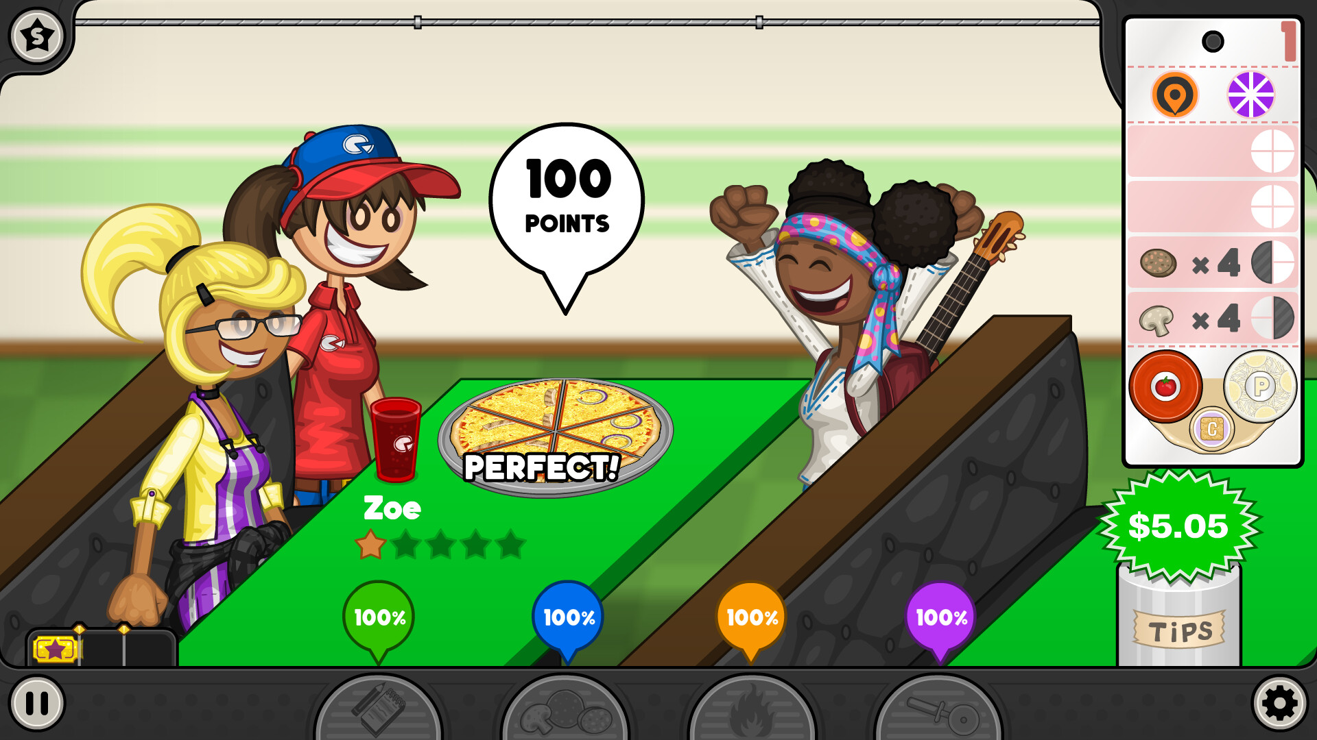 Papa's Pizzeria Deluxe screenshot 9