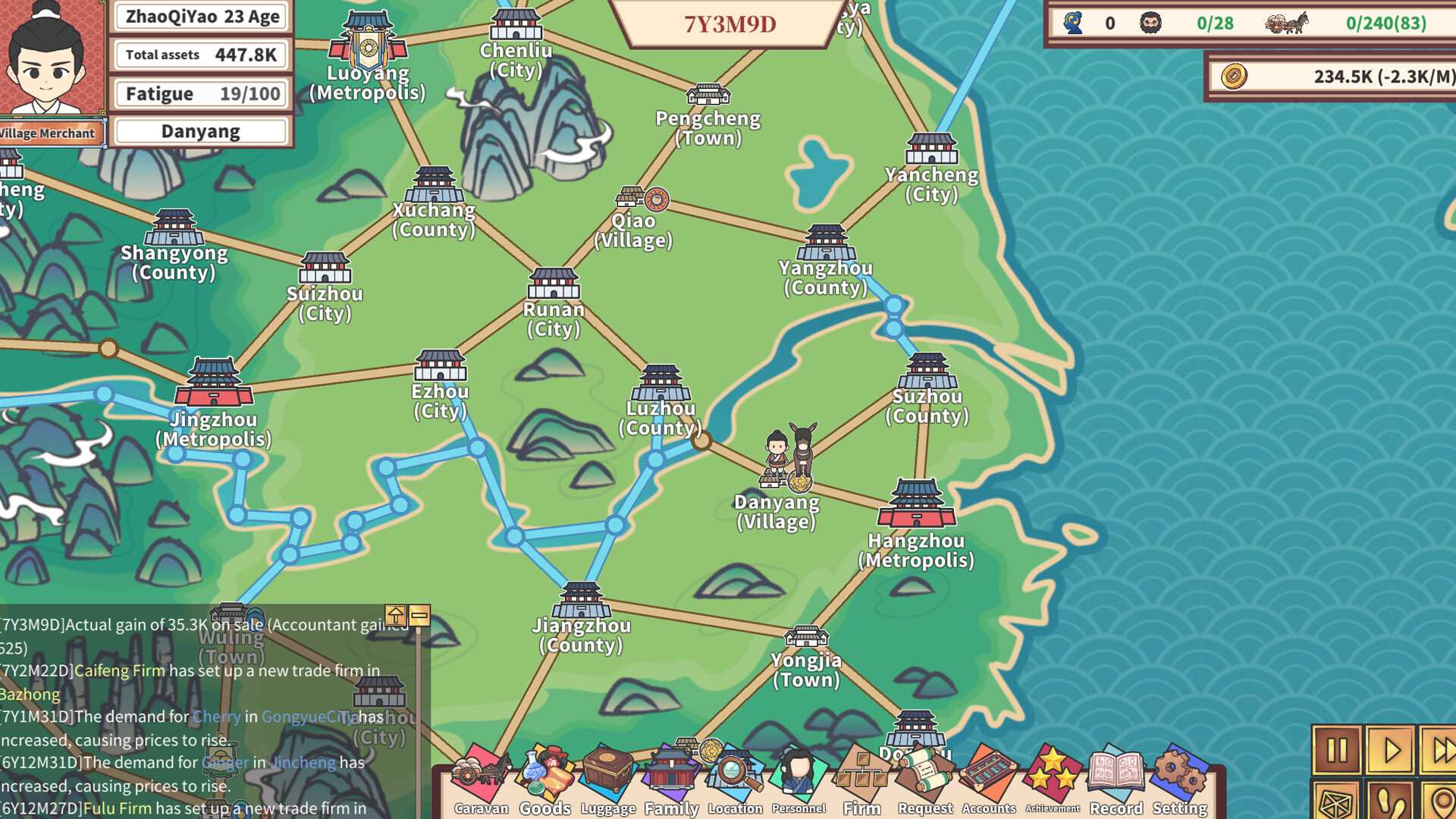 East Trade Tycoon: Inheritance screenshot 1