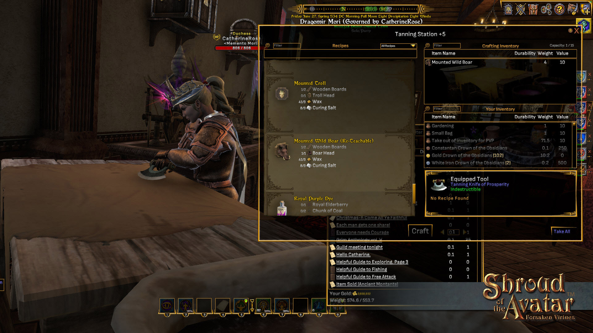 Shroud of the Avatar: Forsaken Virtues screenshot 17