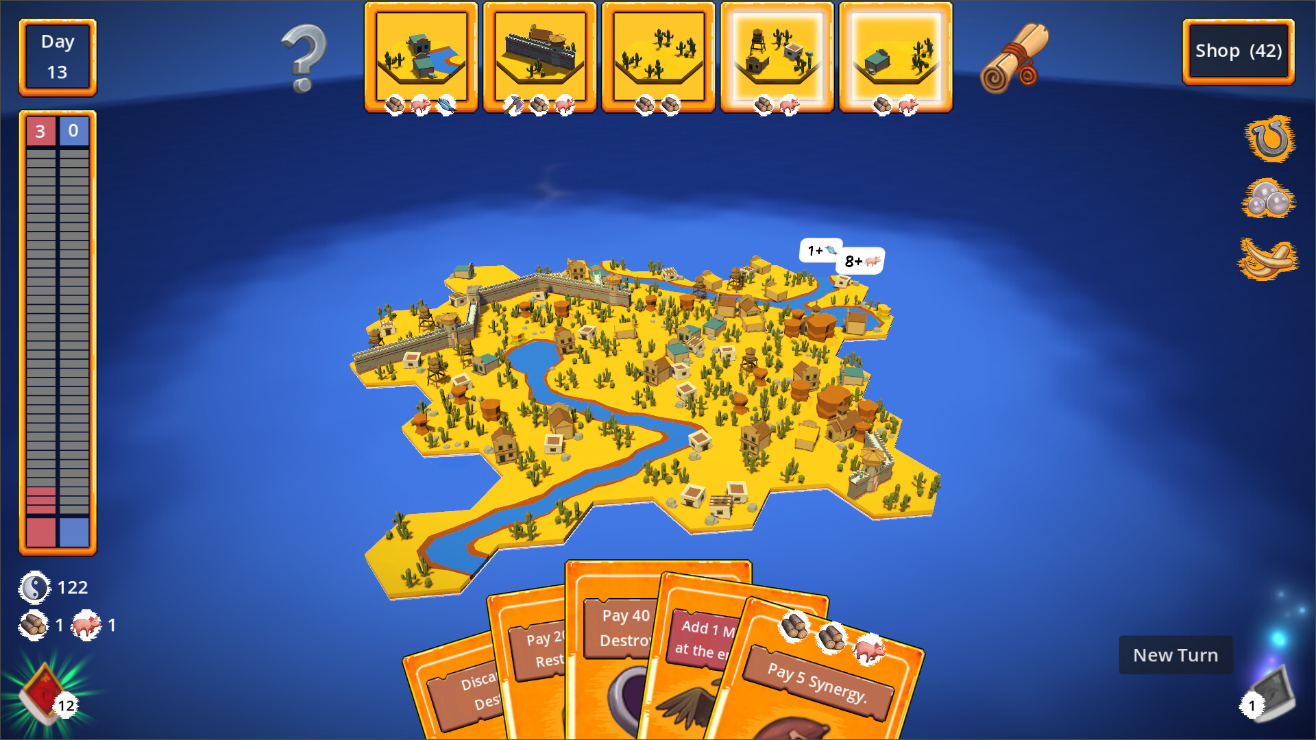 Kingdom of Cards and Tiles screenshot 3