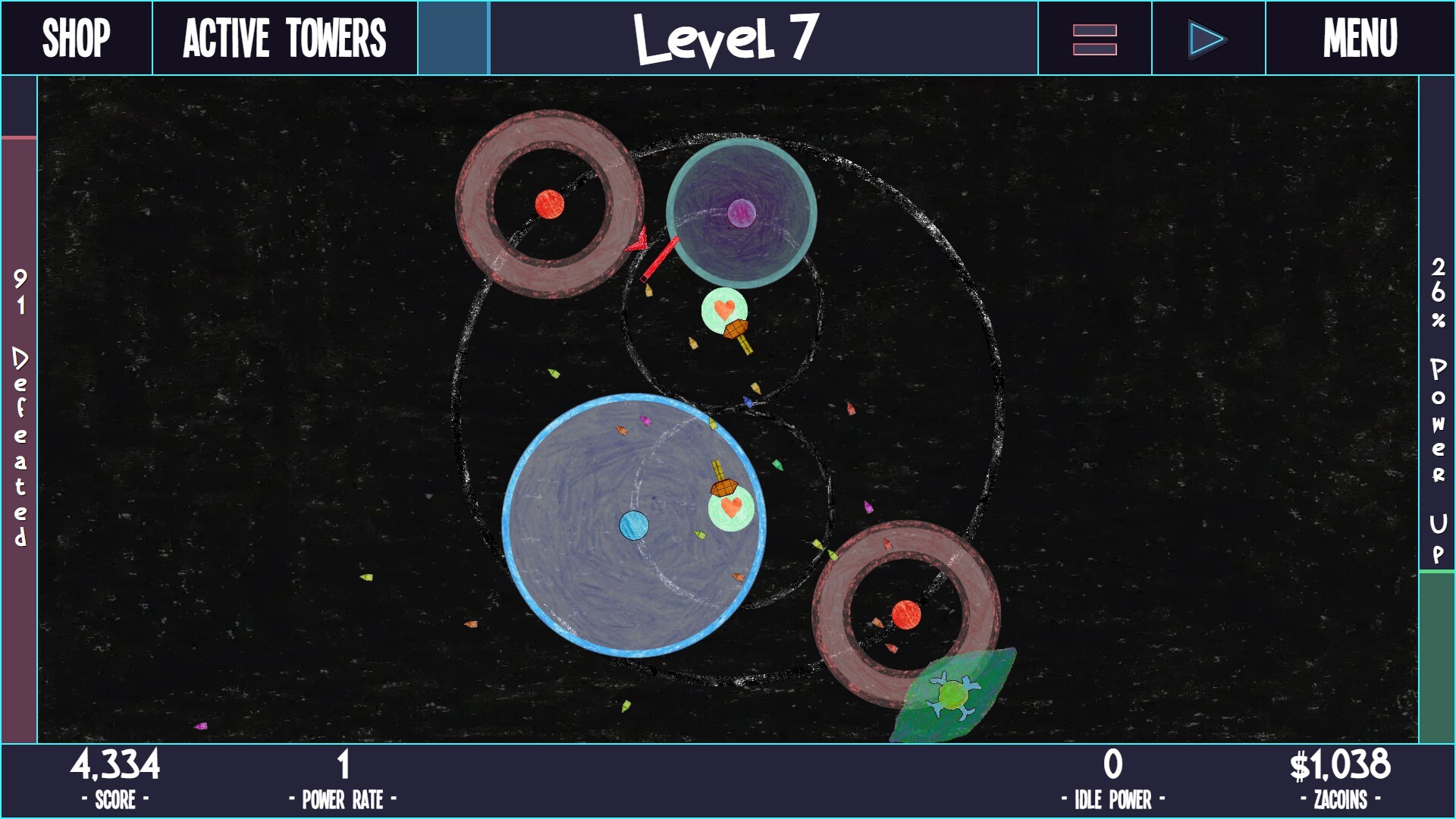 ZaciSa: Idle Defense! screenshot 10