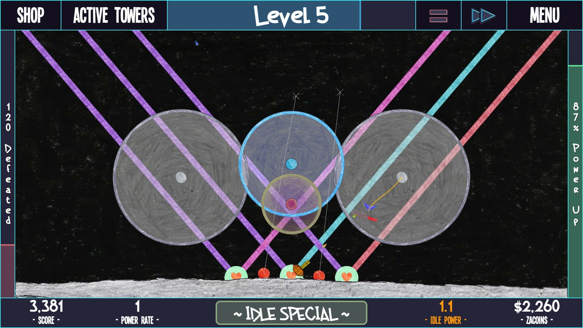 ZaciSa: Idle Defense! screenshot 7