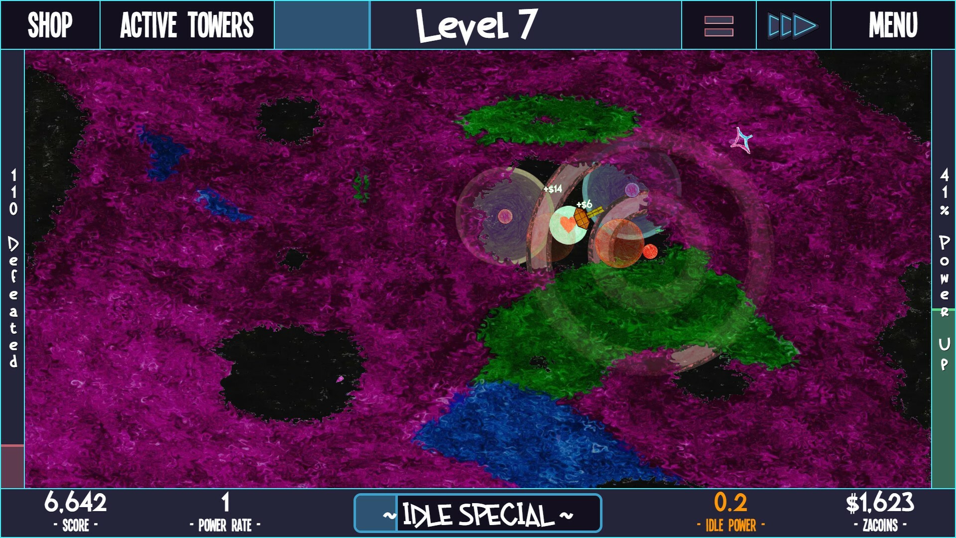 ZaciSa: Idle Defense! screenshot 8