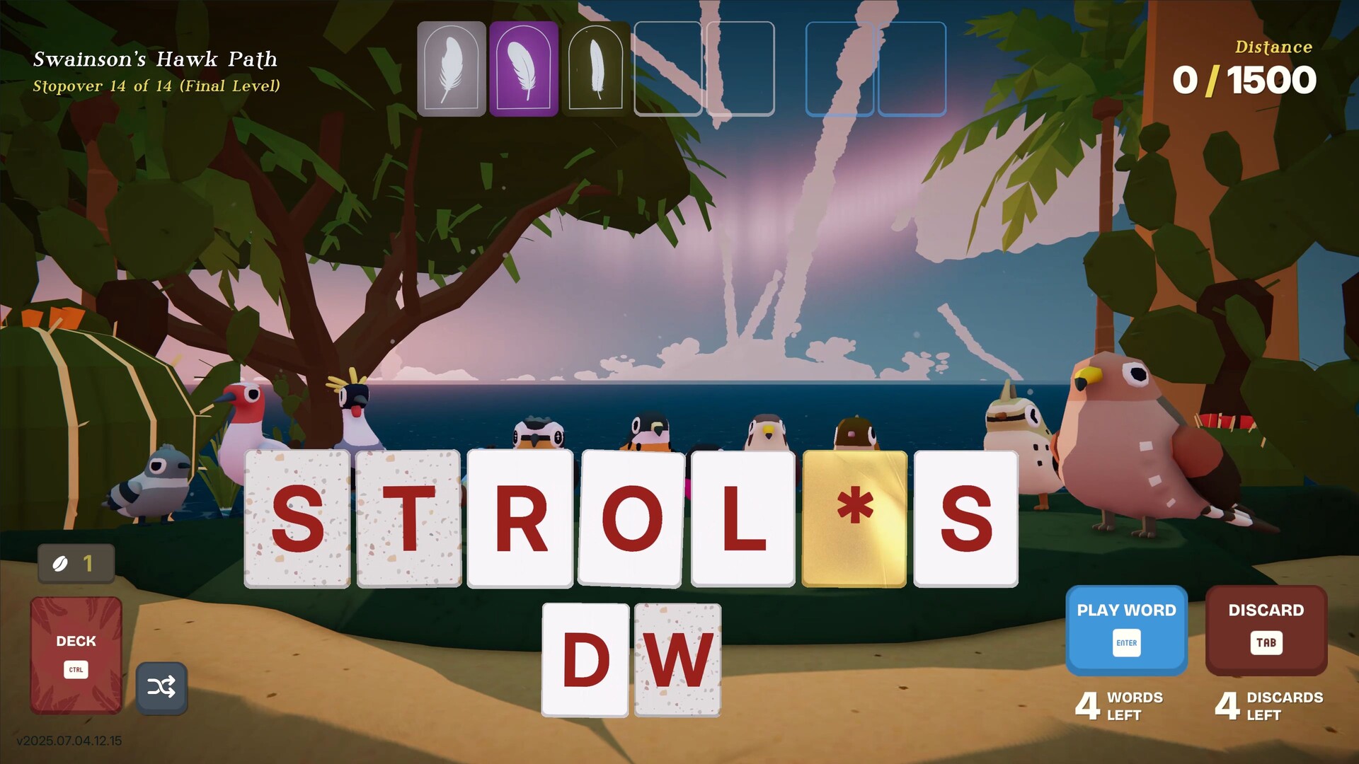 Birdigo - bird word game screenshot 6