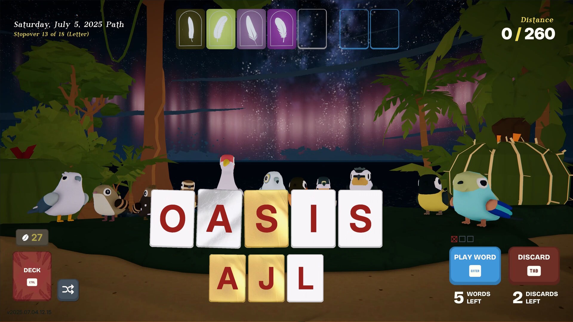 Birdigo - bird word game screenshot 10
