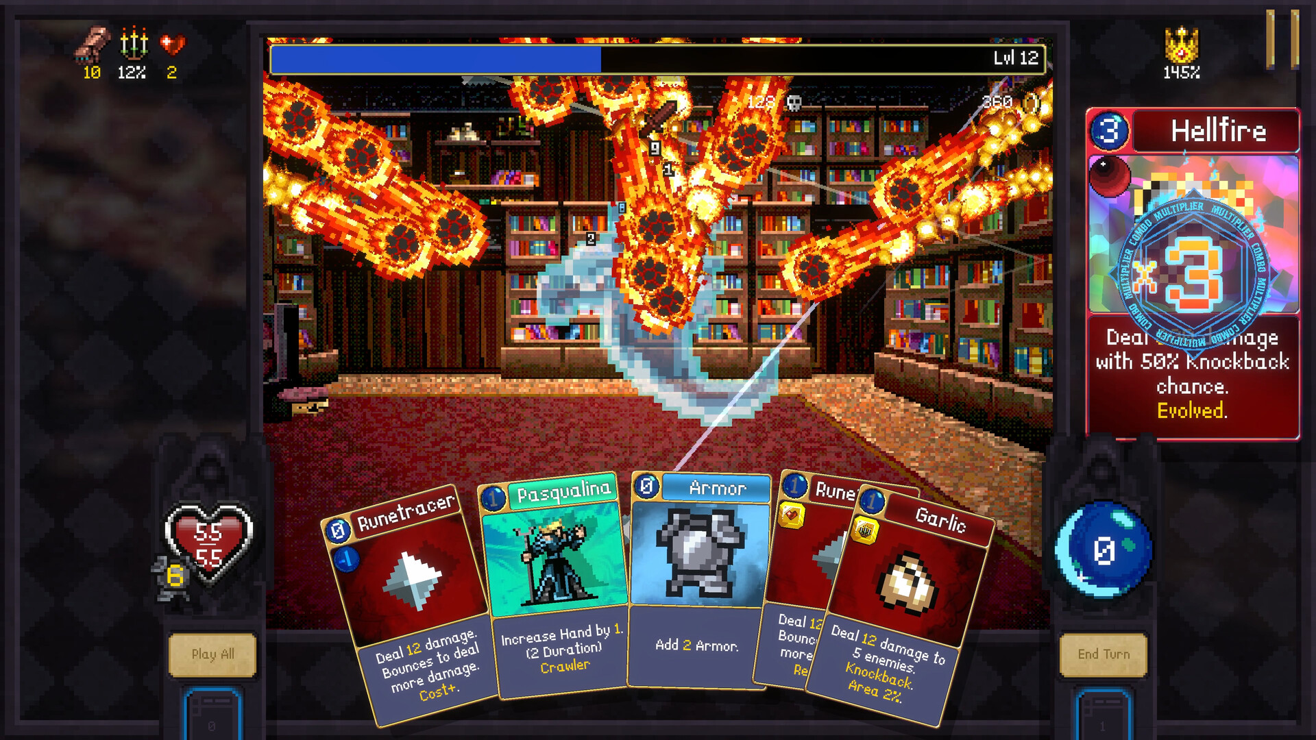 Vampire Crawlers: The Turbo Wildcard from Vampire Survivors screenshot 5