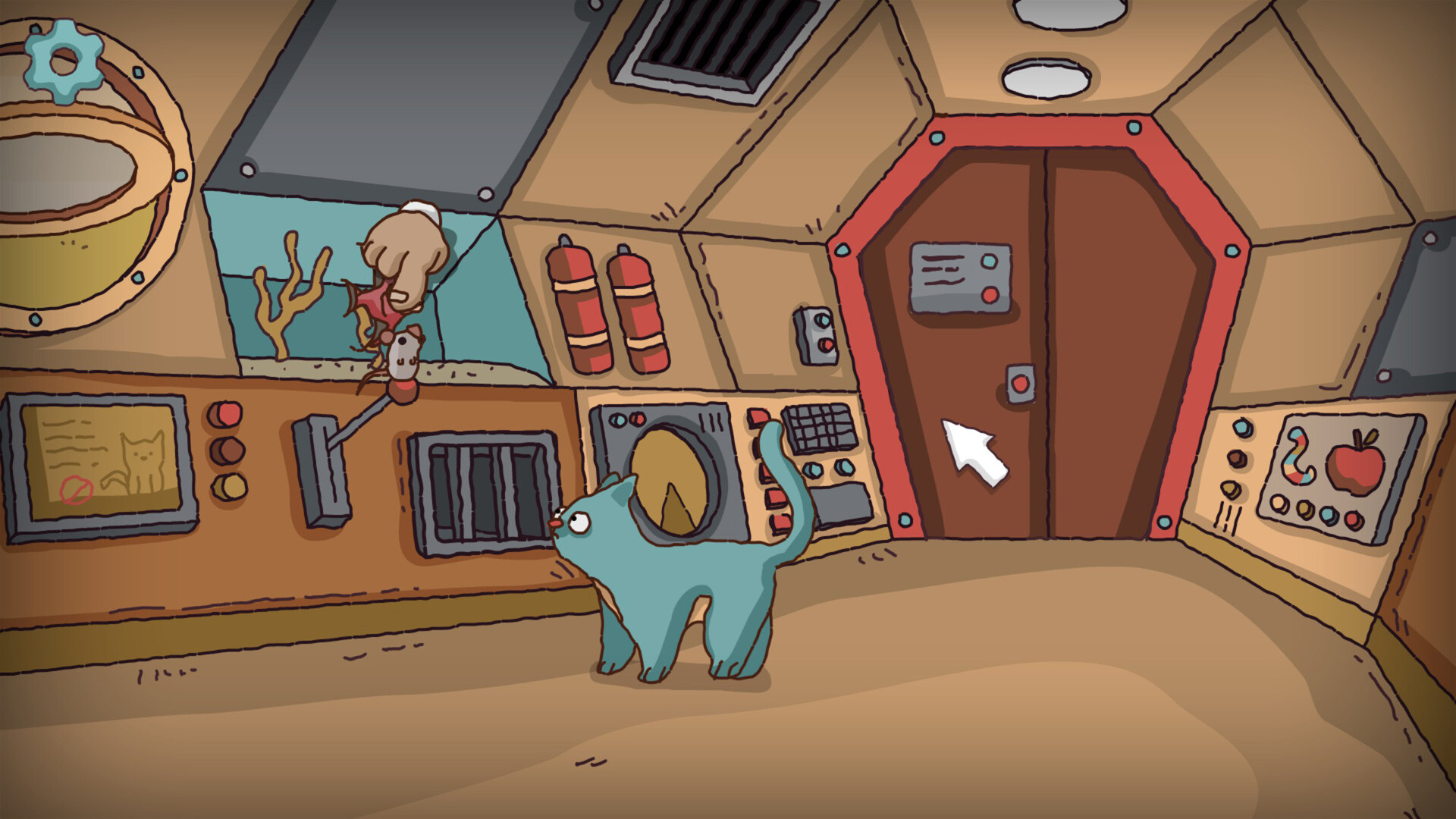 Adventures of a Cat in Space screenshot 1
