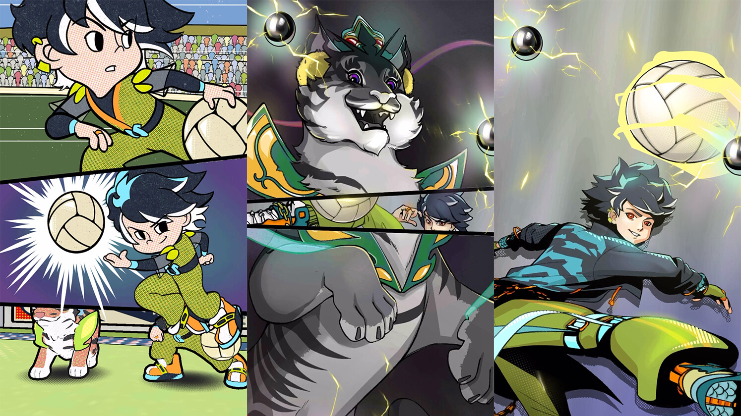 Dodgeball Dojo × Big 2 Anime screenshot 3