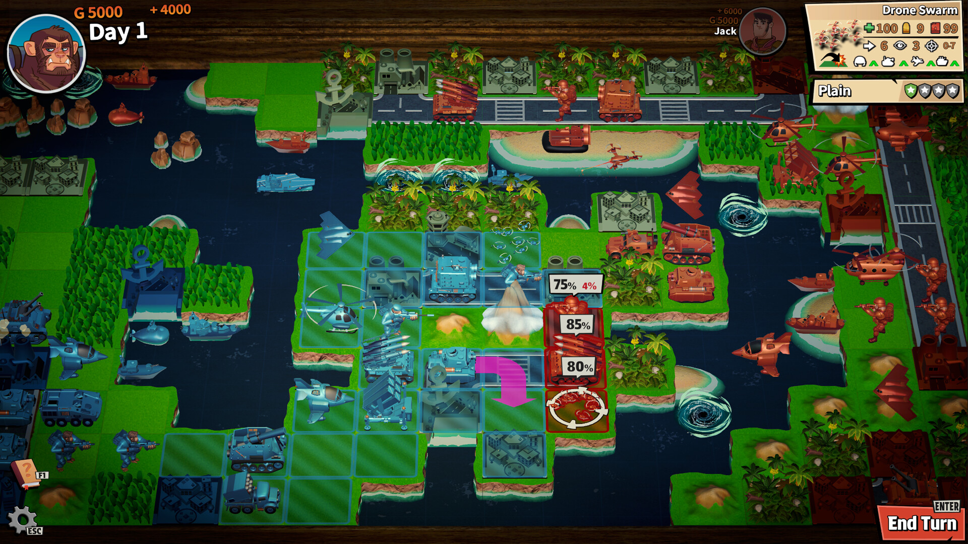 Apes Warfare screenshot 9
