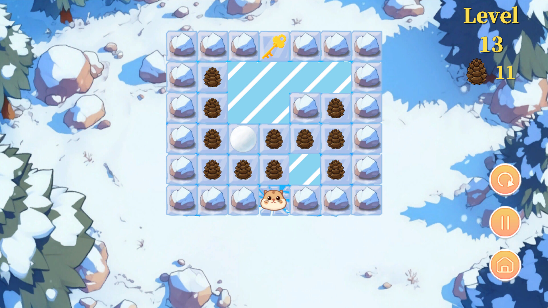 For the pine cone screenshot 6