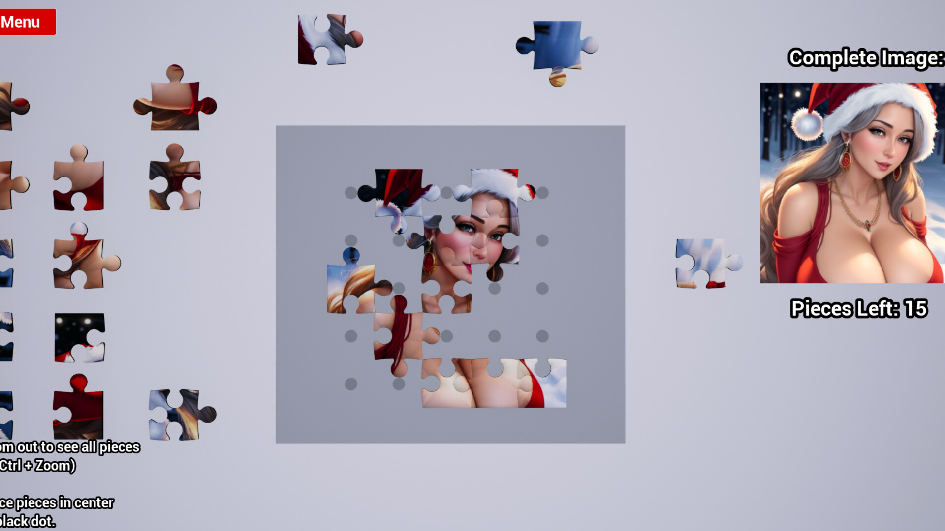 Mommy's Milk and Cookies - Christmas Sex Puzzles screenshot 4