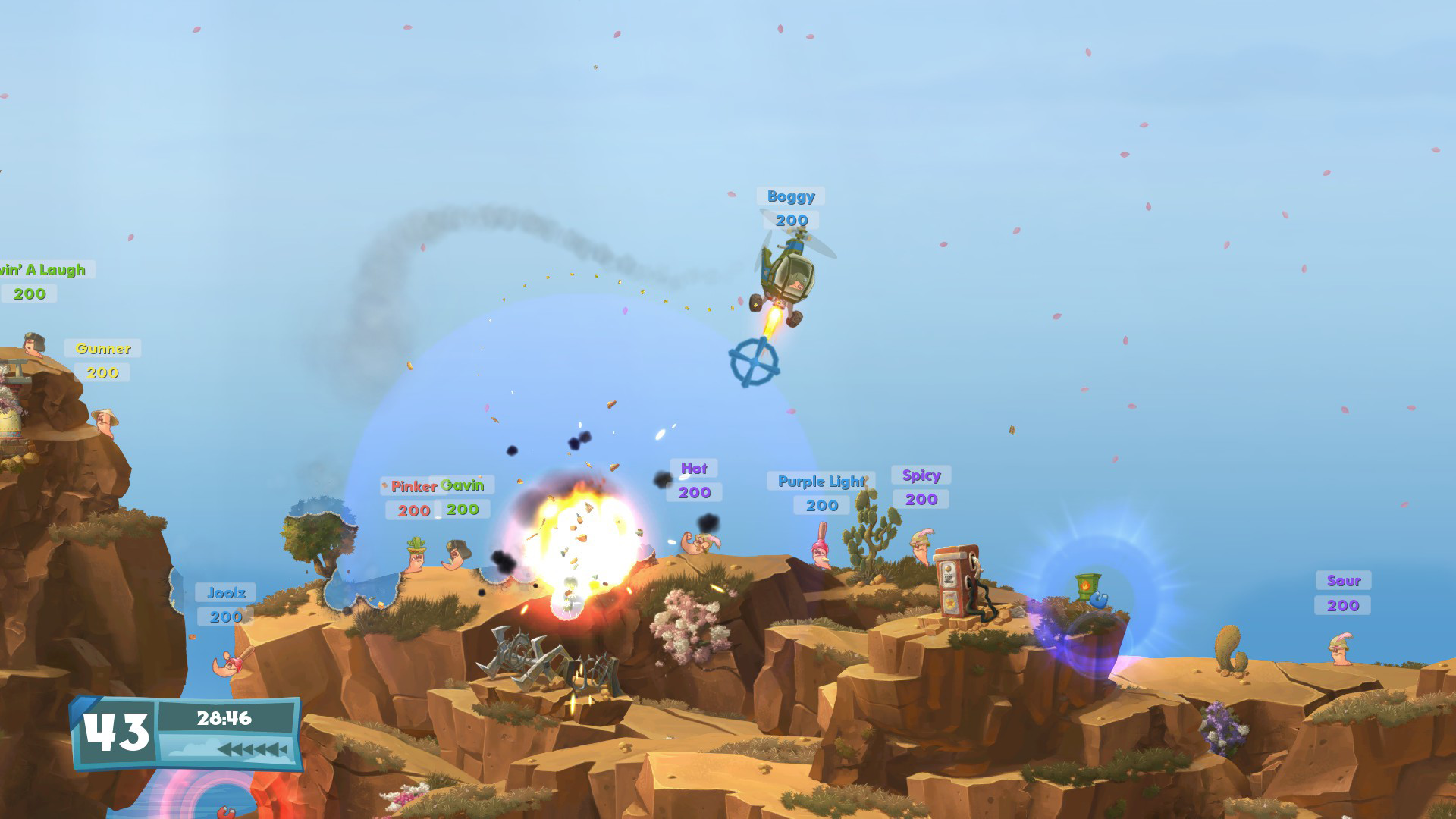 Worms W.M.D screenshot 4