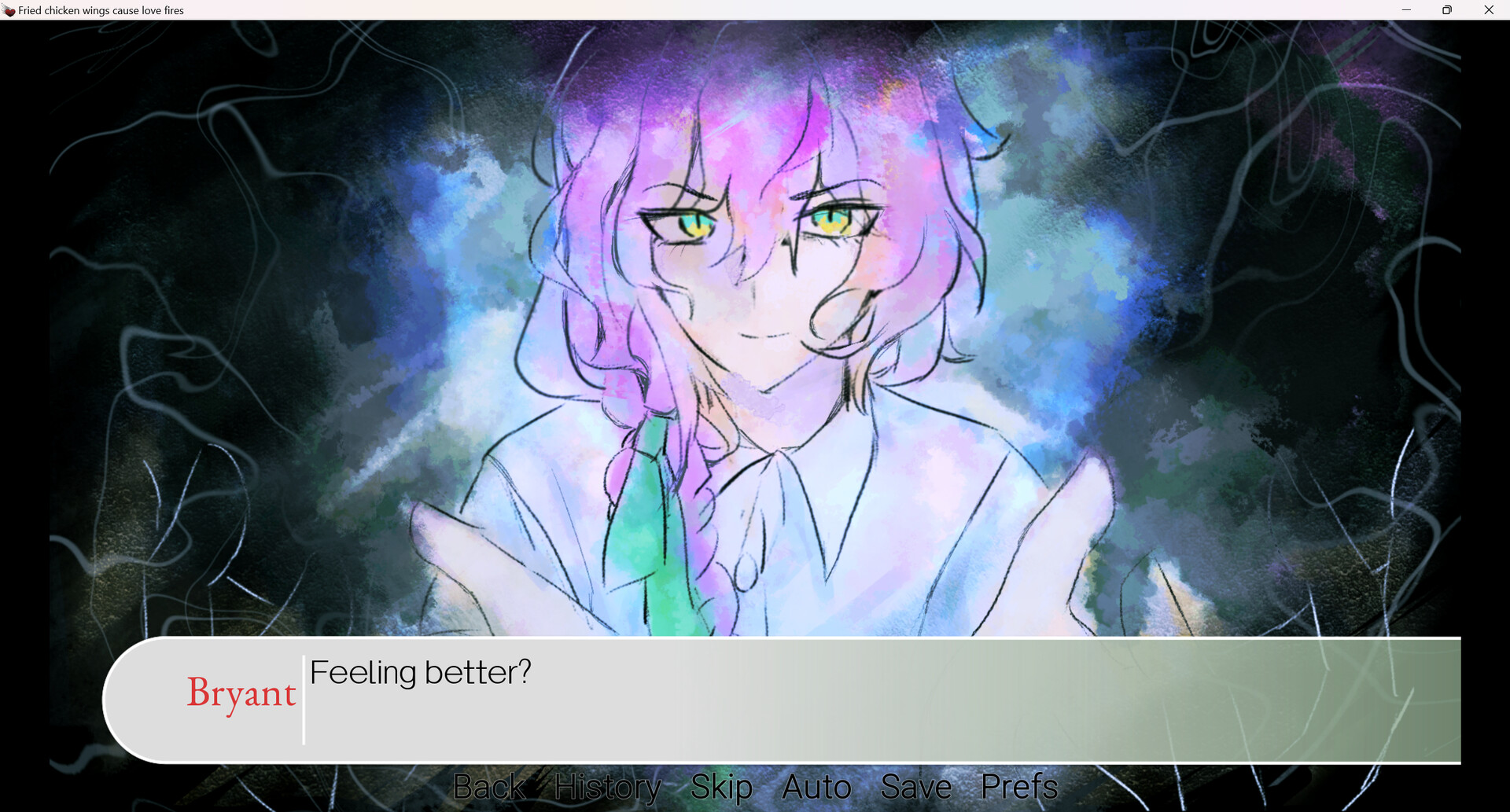 Fried chicken wings cause love fires screenshot 1