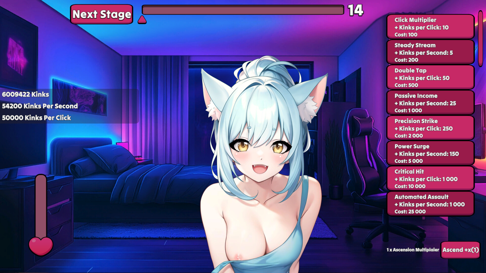 Sexy Clicker screenshot 1