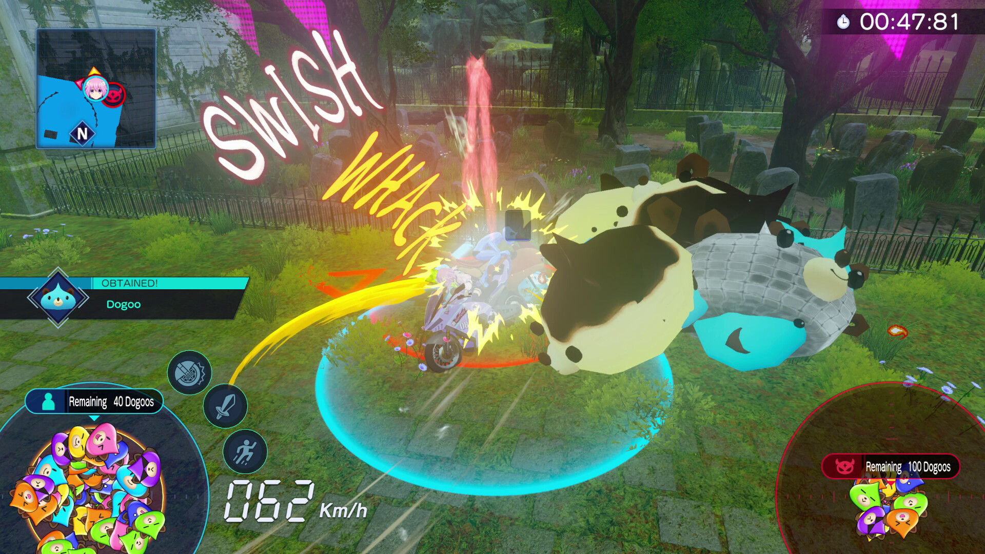 Neptunia Riders VS Dogoos screenshot 14