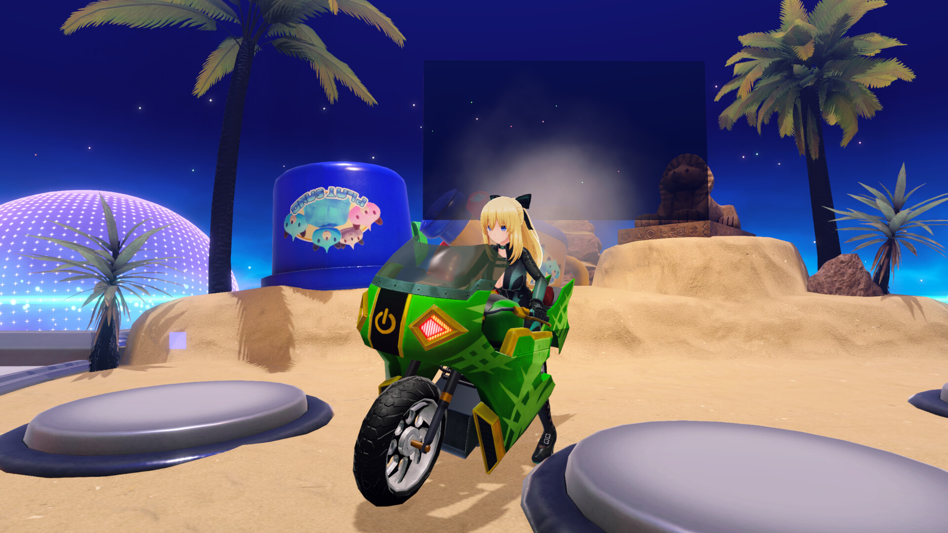 Neptunia Riders VS Dogoos screenshot 5